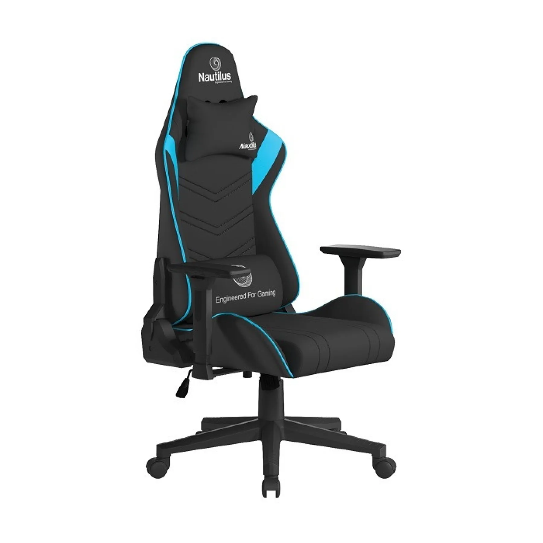 LOF Direct Nautilus Apollo Gaming Chair Blue Black BCP B390 BK BL