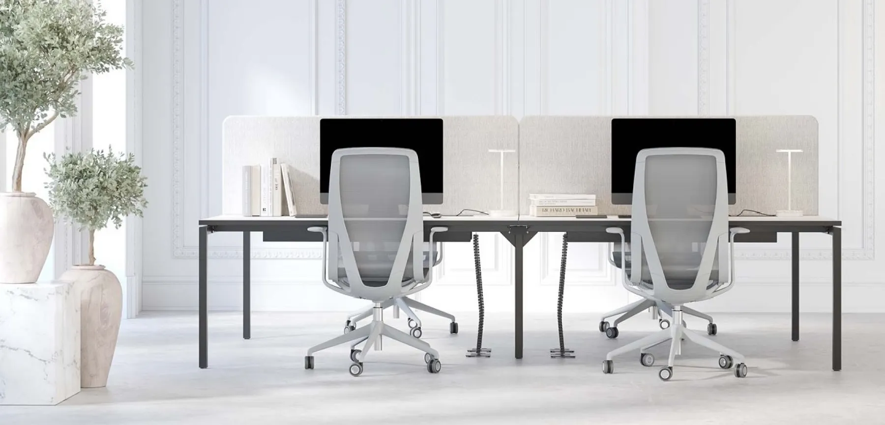 LOF Direct Nova Bench Desking U Leg