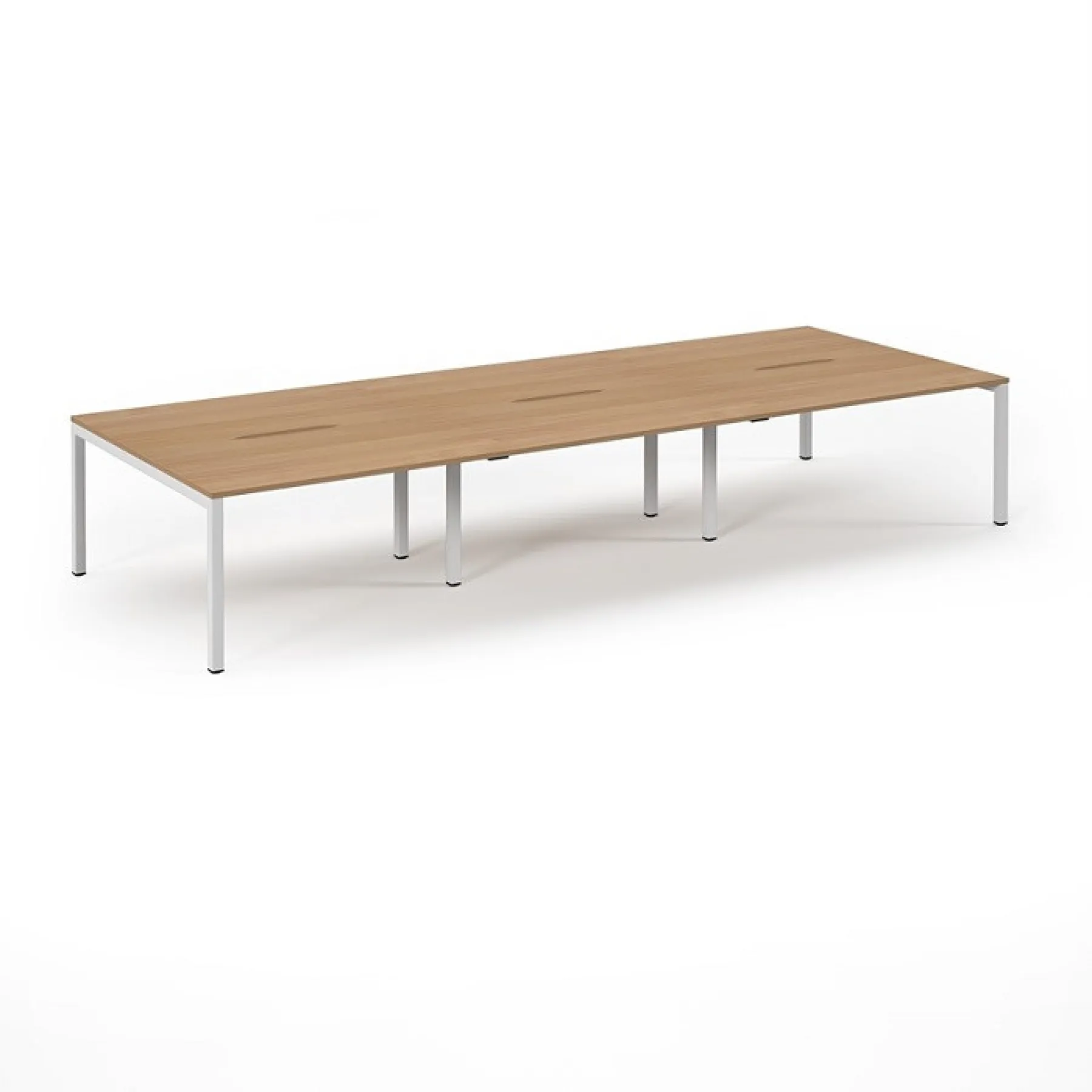 LOF Direct Dams Connex 2 6 Desk Bench Desks SCO4216 WH B