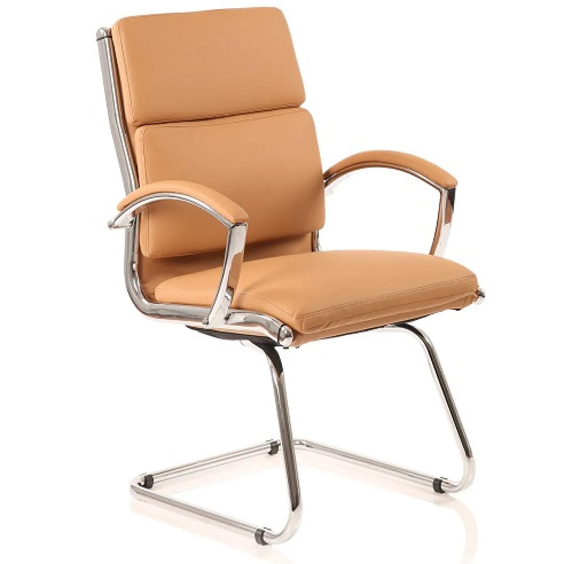 LOF Direct Classic Meeting Chair Tan Leather BR000031