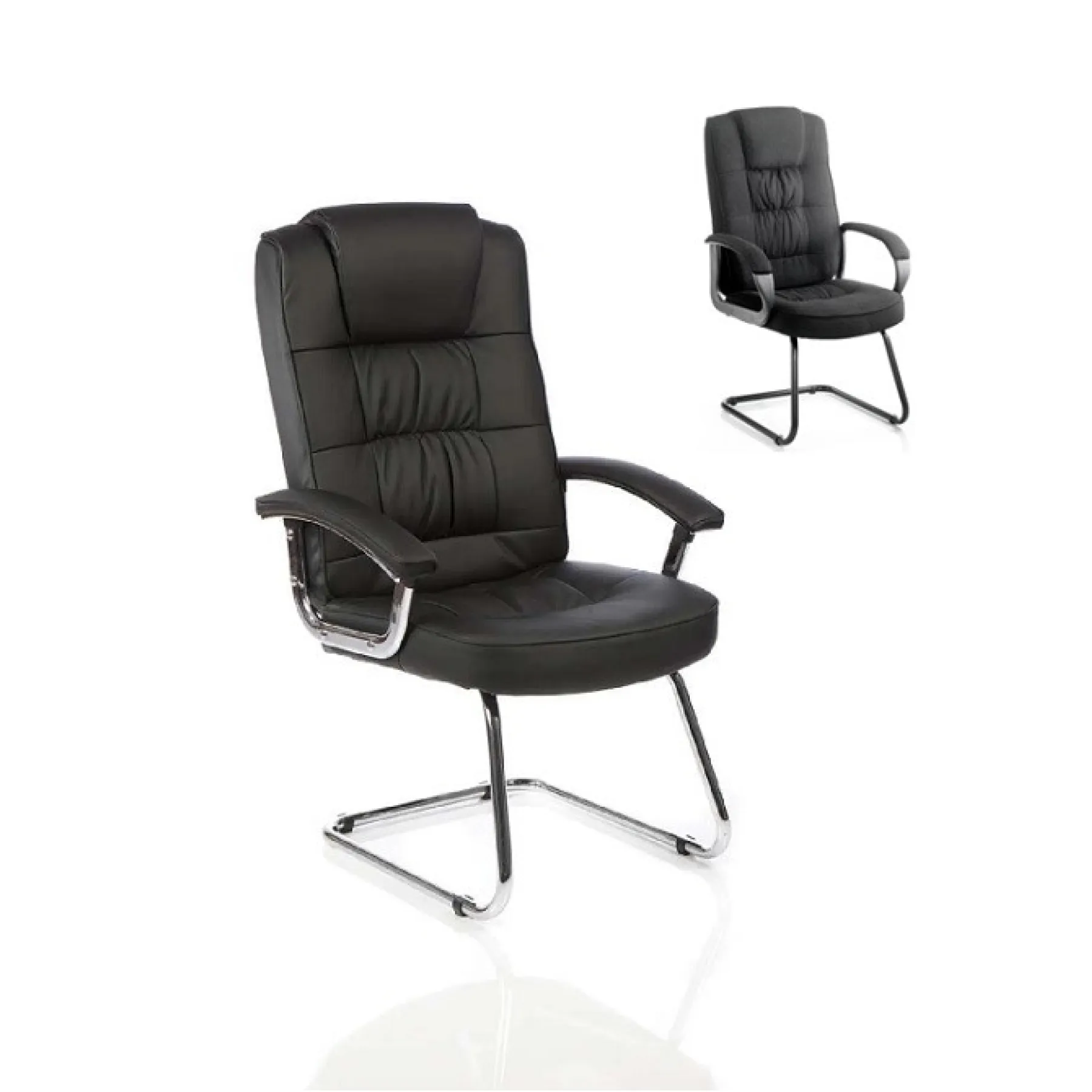 LOF Direct Moore Boardroom Chair Black Fabric KC0149 KC0151