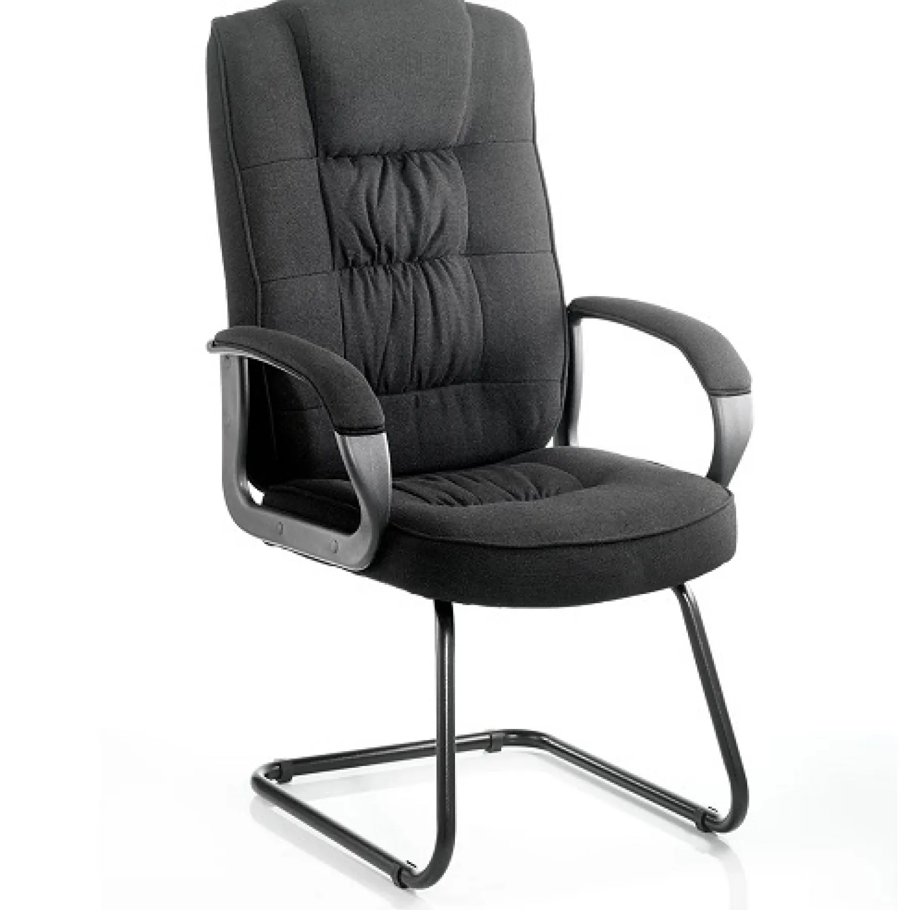 LOF Direct Moore Boardroom Chair Black Fabric KC0149