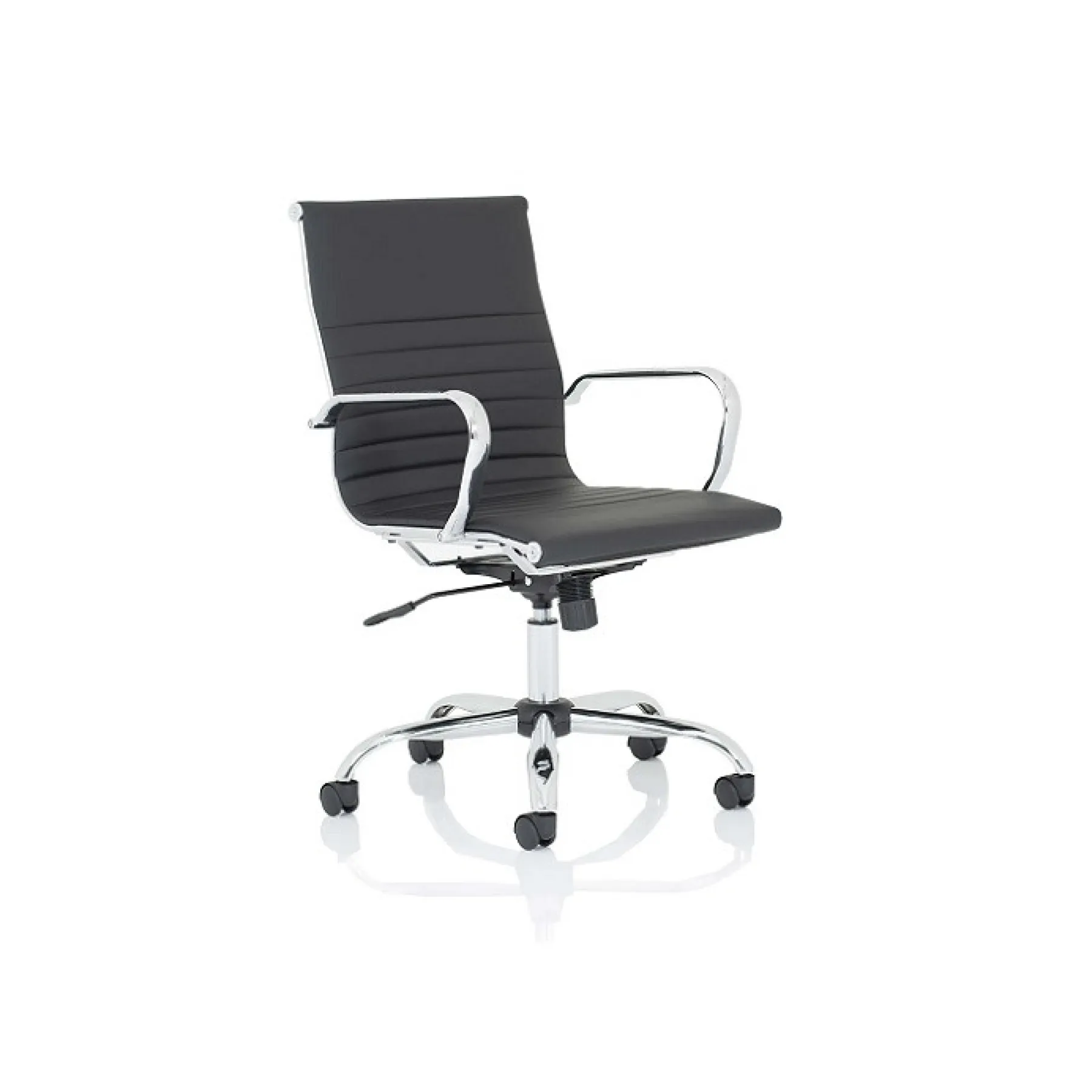 LOF Direct Nola Medium Back Executive Chair Black OP000225