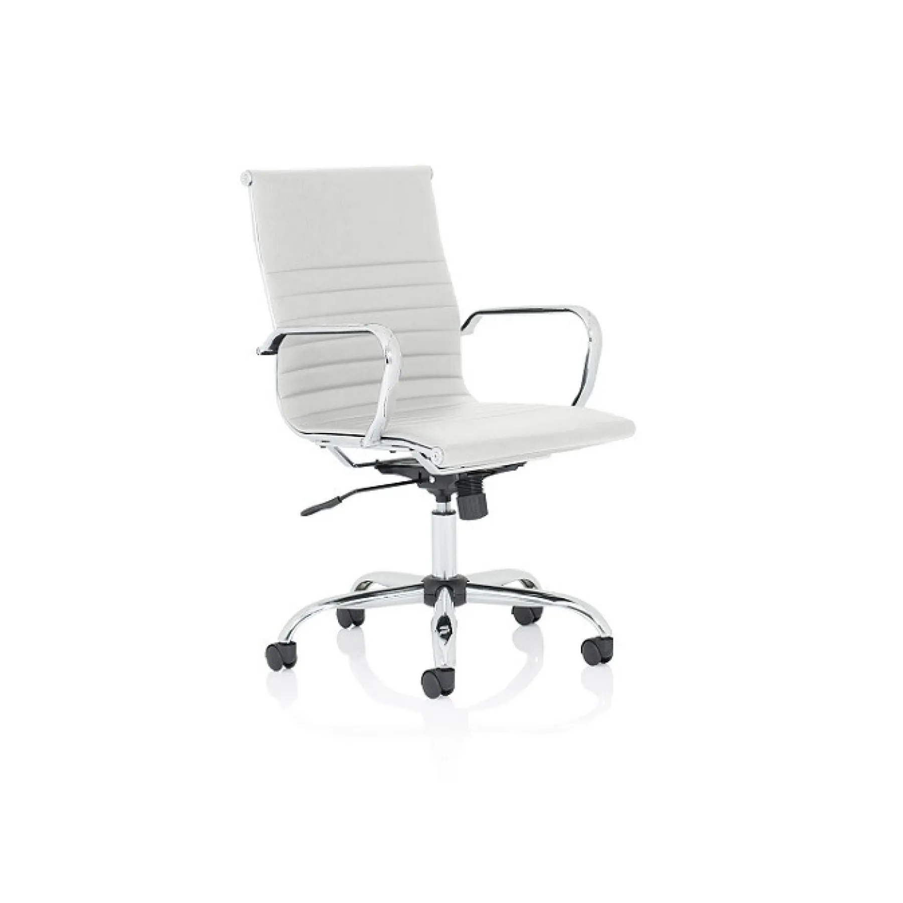 LOF Direct Nola Medium Back Executive Chair White OP000257