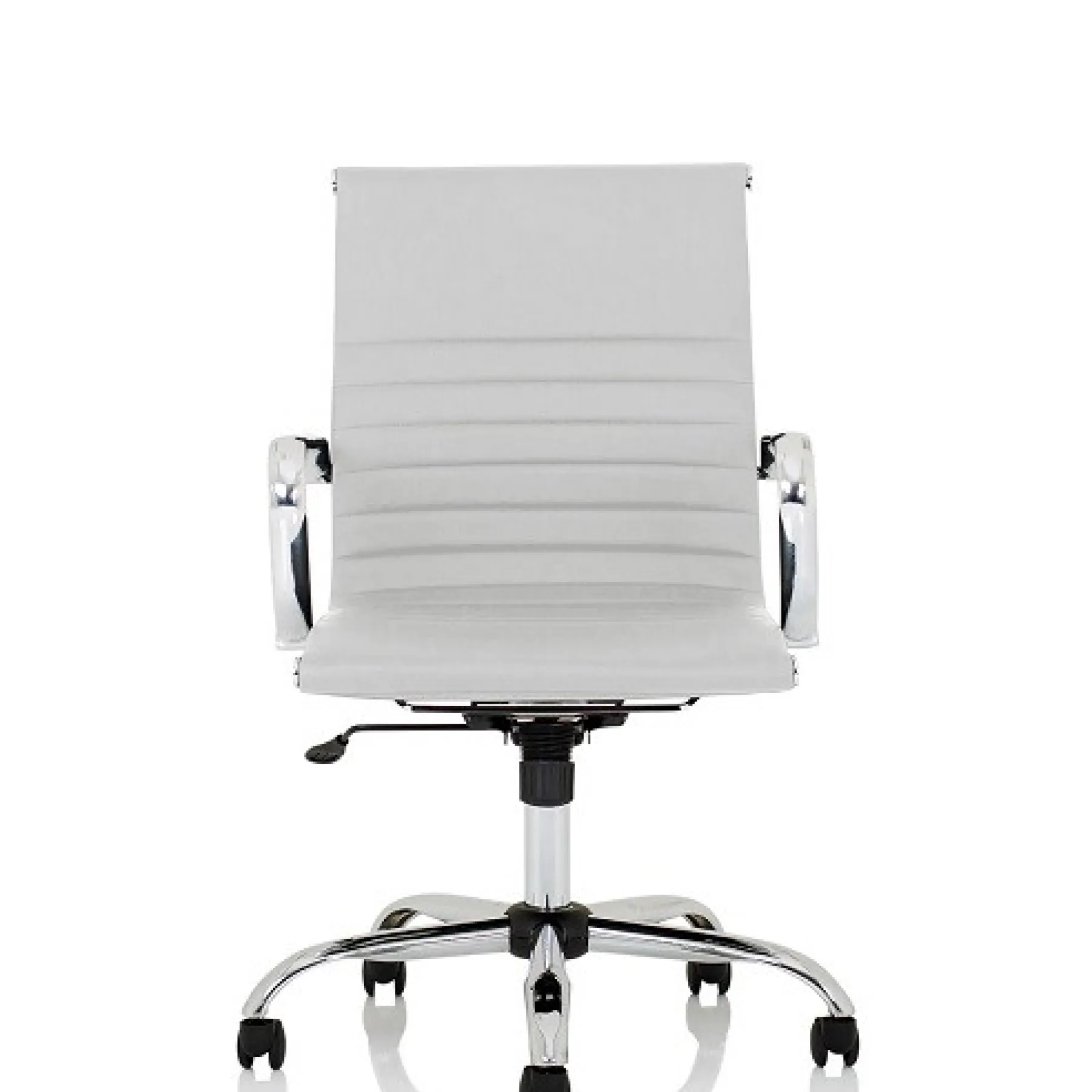 LOF Direct Nola Medium Back Executive Chair White OP000225 Front