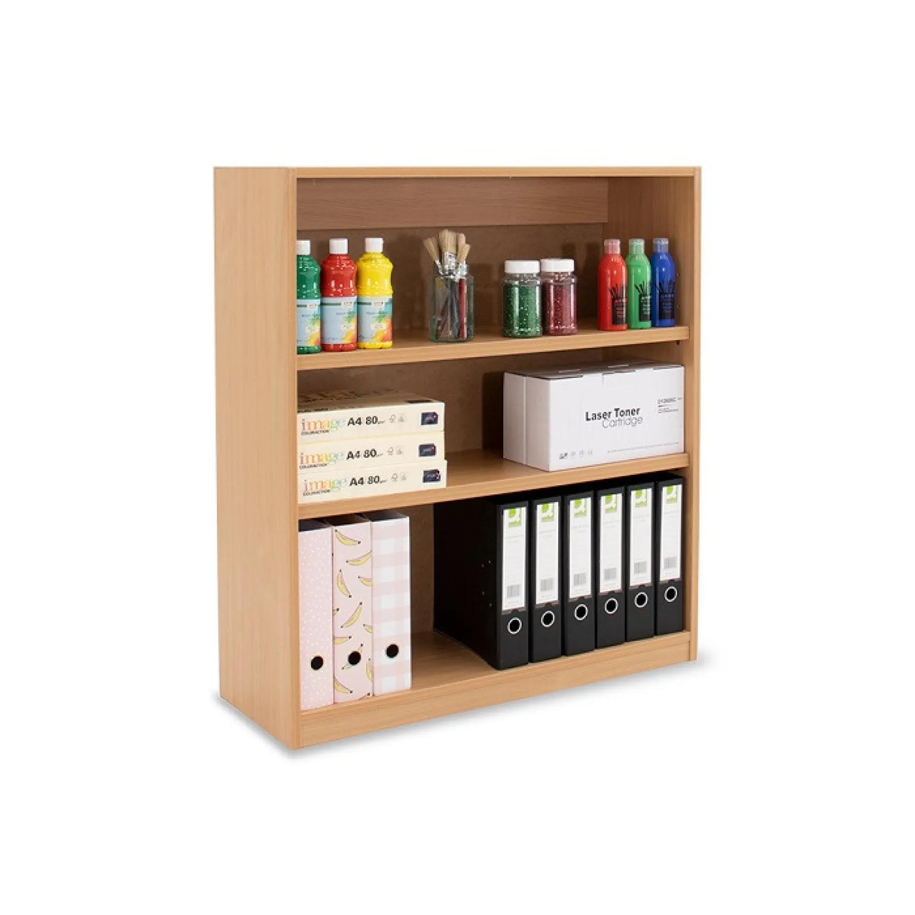 LOF Direct Monarch MEQ1000 BC Beech Bookcase Props