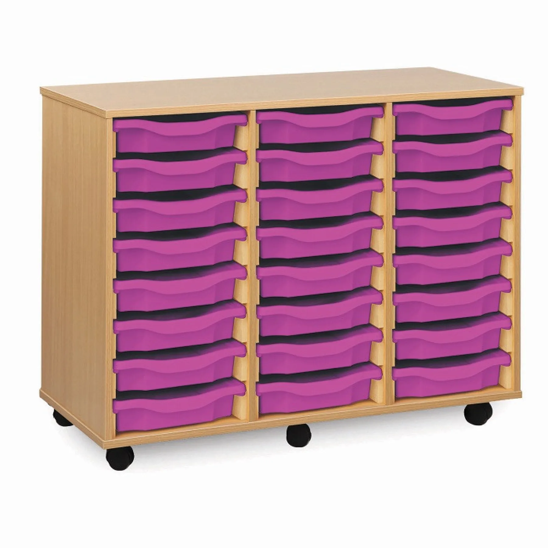 LOF Direct Monarch MEQ4 W 24 Single Tray Unit Purple