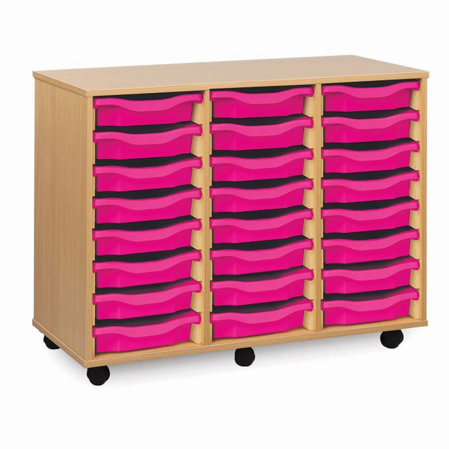 LOF Direct Monarch MEQ4 W 24 Single Tray Unit Pink