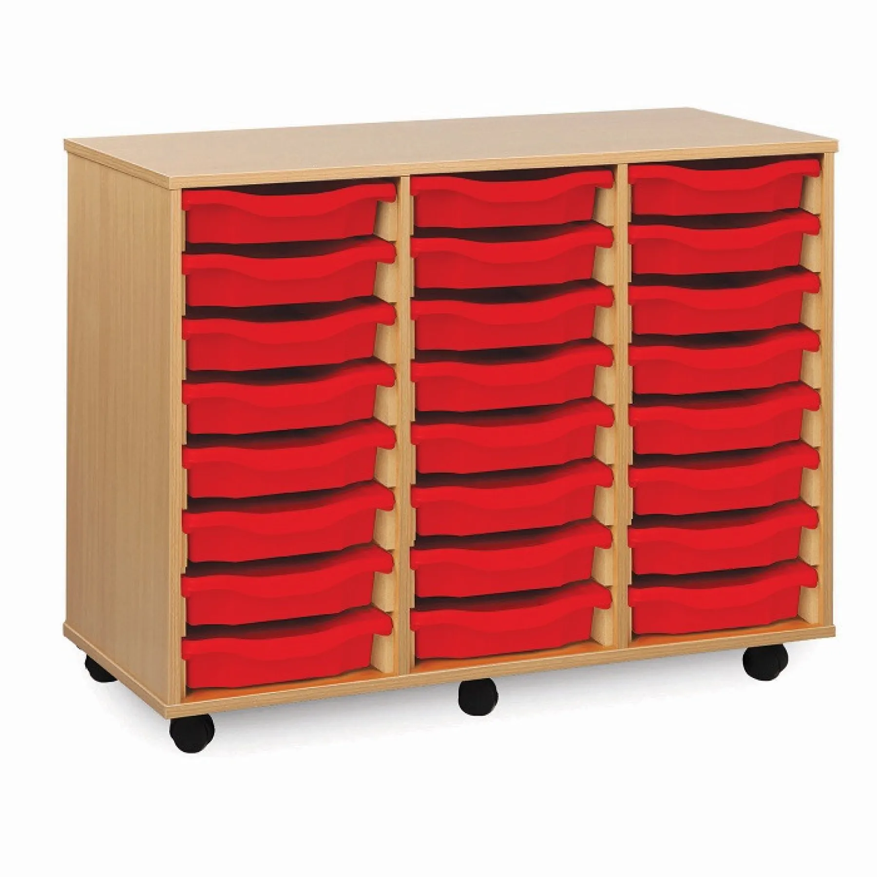 LOF Direct Monarch MEQ4 W 24 Single Tray Unit Red