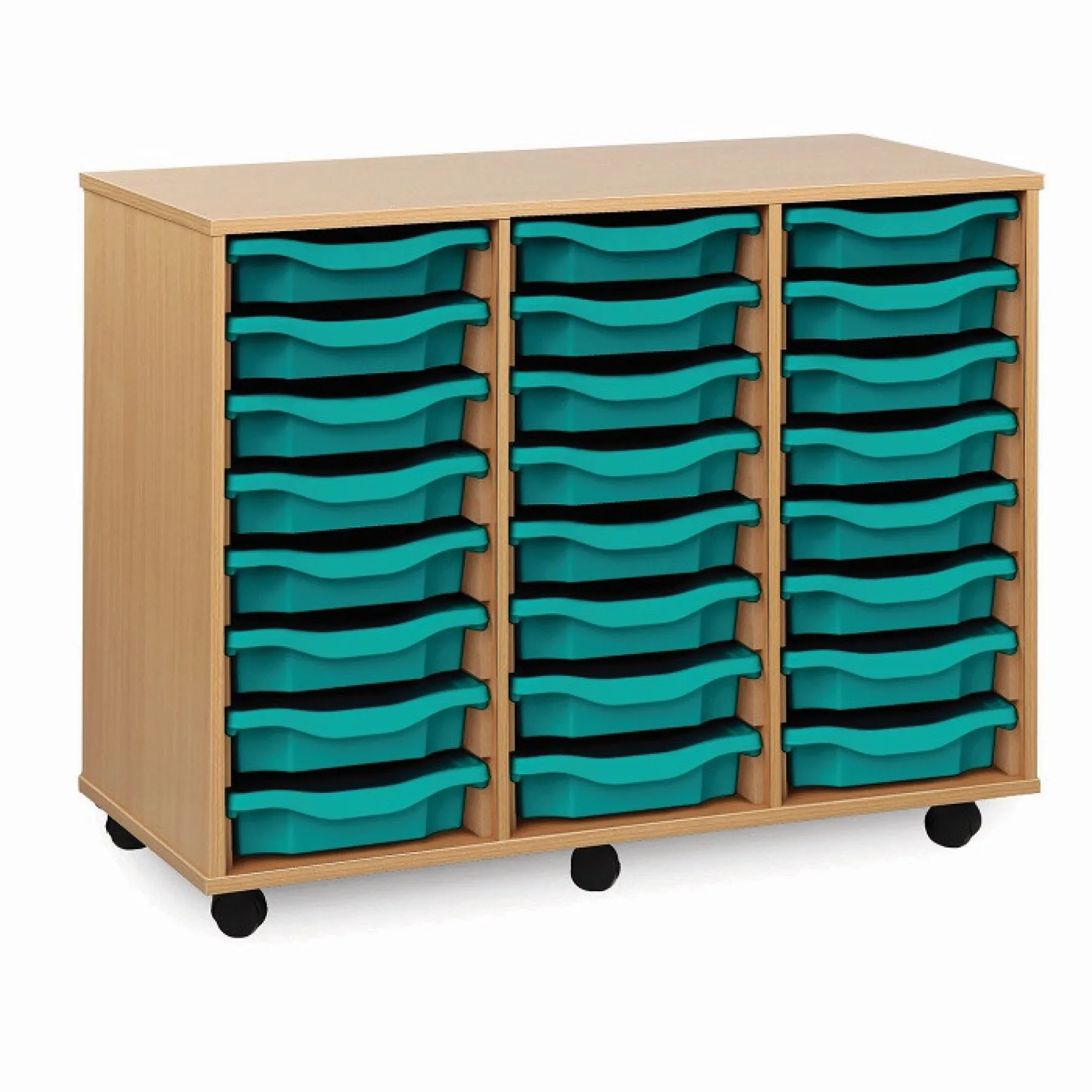 LOF Direct Monarch MEQ4 W 24 Single Tray Unit Turquoise