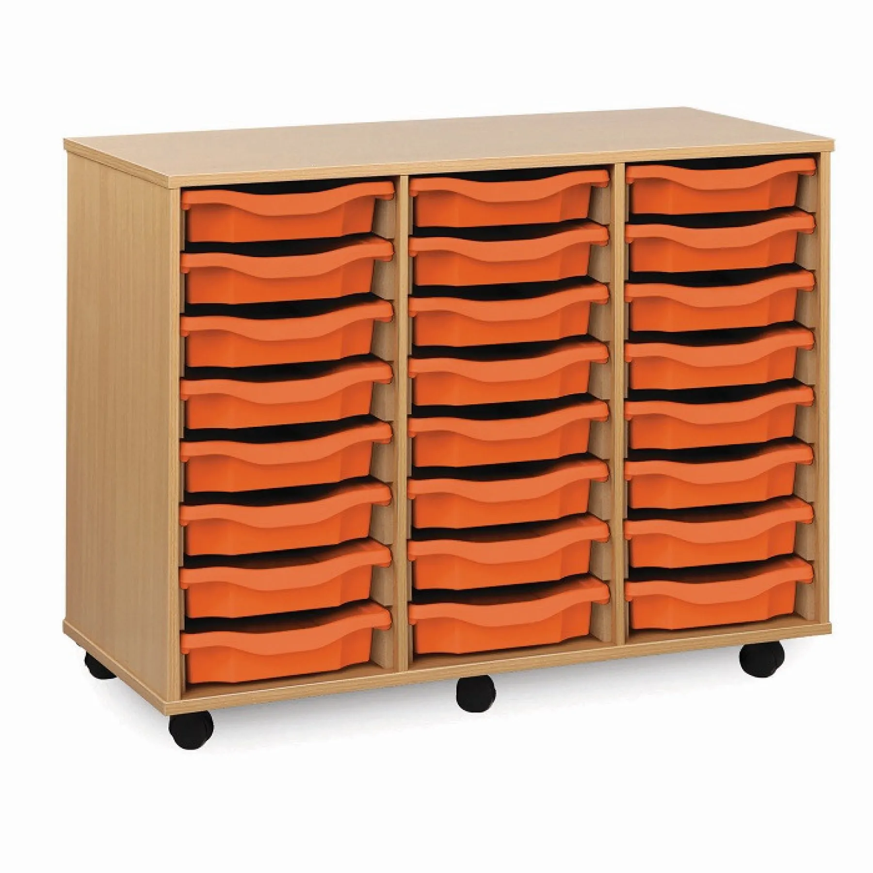 LOF Direct Monarch MEQ4 W 24 Single Tray Unit Orange Tangerine