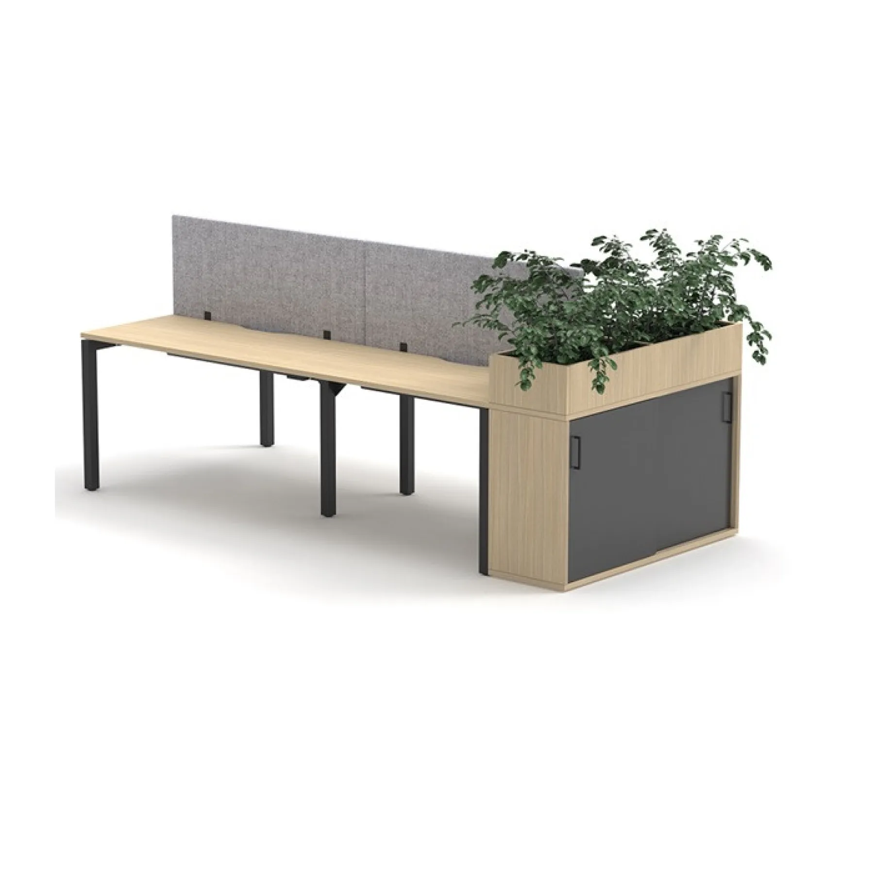 LOF Direct Formetiq Systm Planter Unit SPL 145 with plants 2