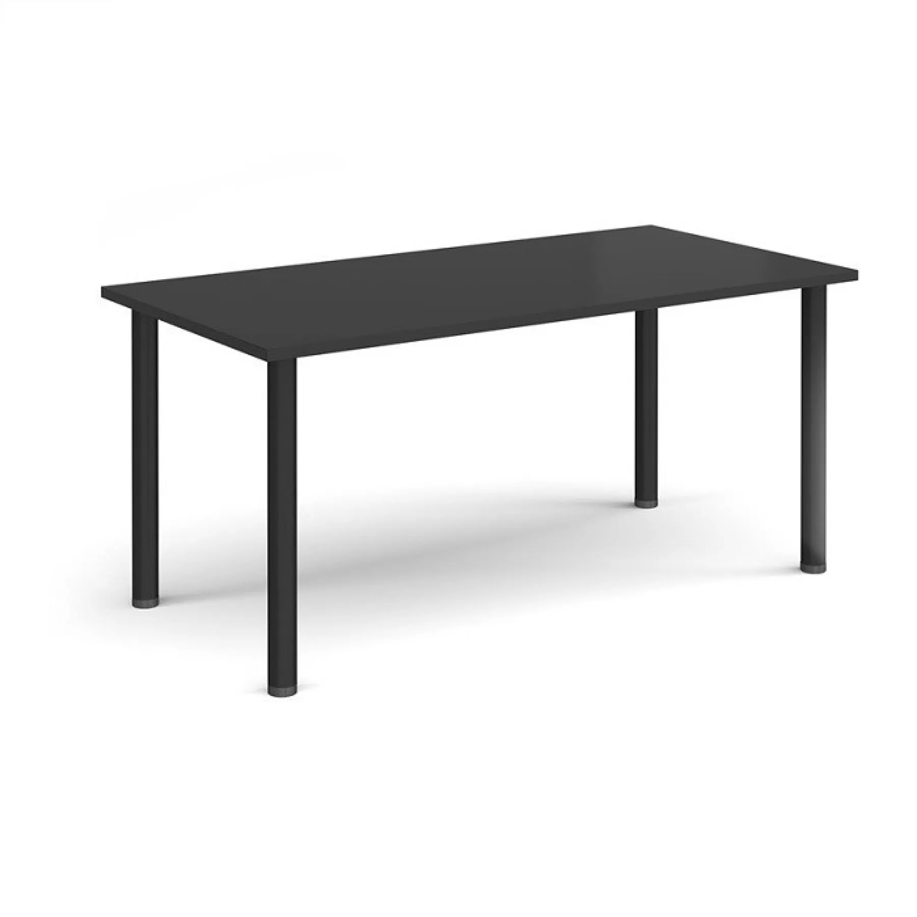 LOF Direct Dams Radial Leg Tables Black Top Black Legs
