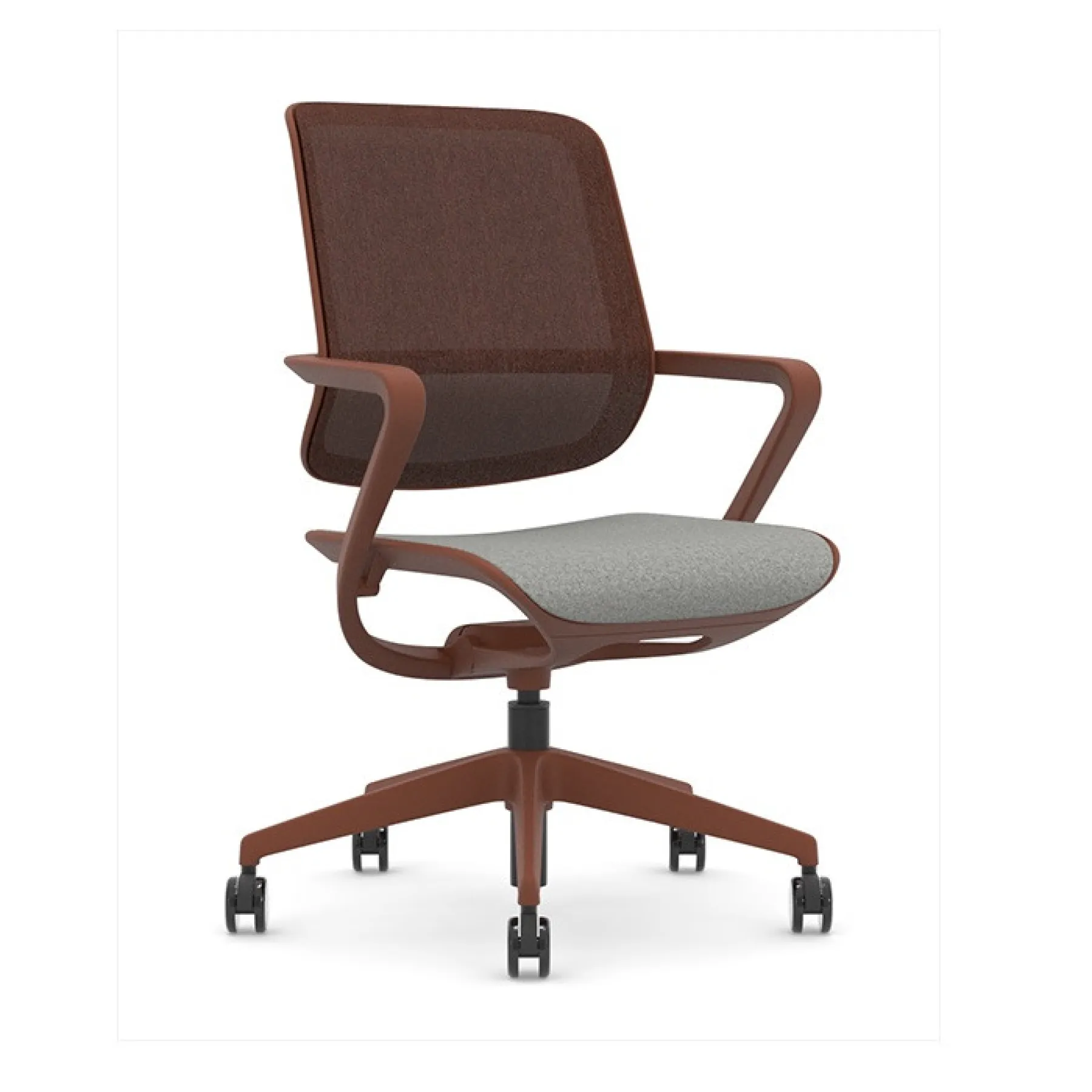 LOF Direct Ricco Office Chair with Upholstered Seat Senator