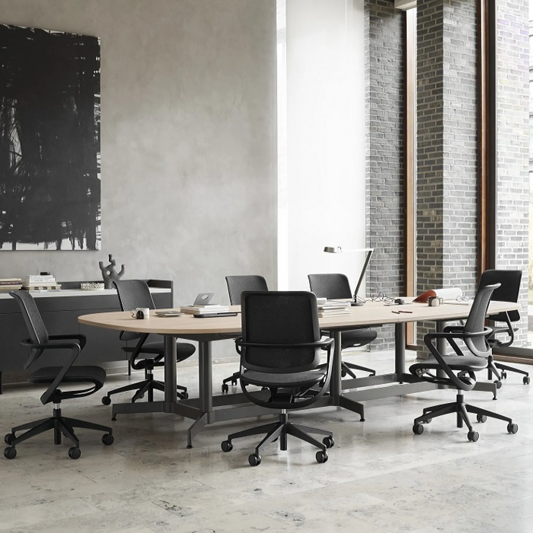 LOF Direct Senator Ricco Chair Black Meeting Room