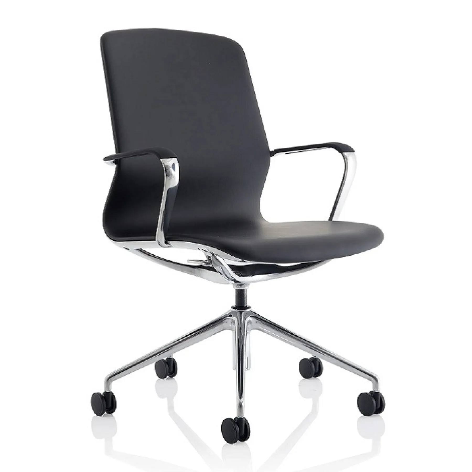 LOF Direct Dynamic Lucia Meeting Chair Chrome