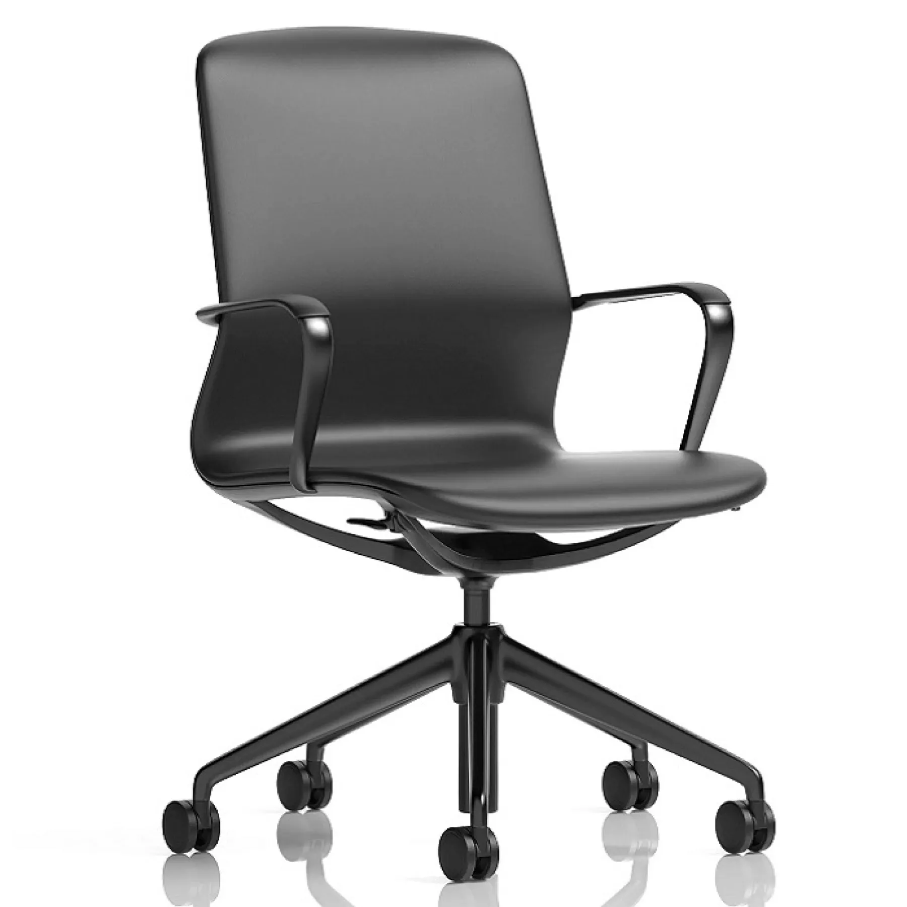 LOF Direct Dynamic Lucia Meeting Chair Black Frame