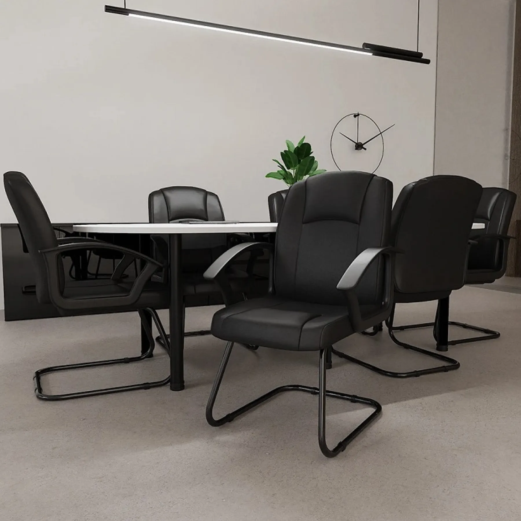 LOF Direct Bella Cantilever Meeting Chair BR000300 Styleshot 2