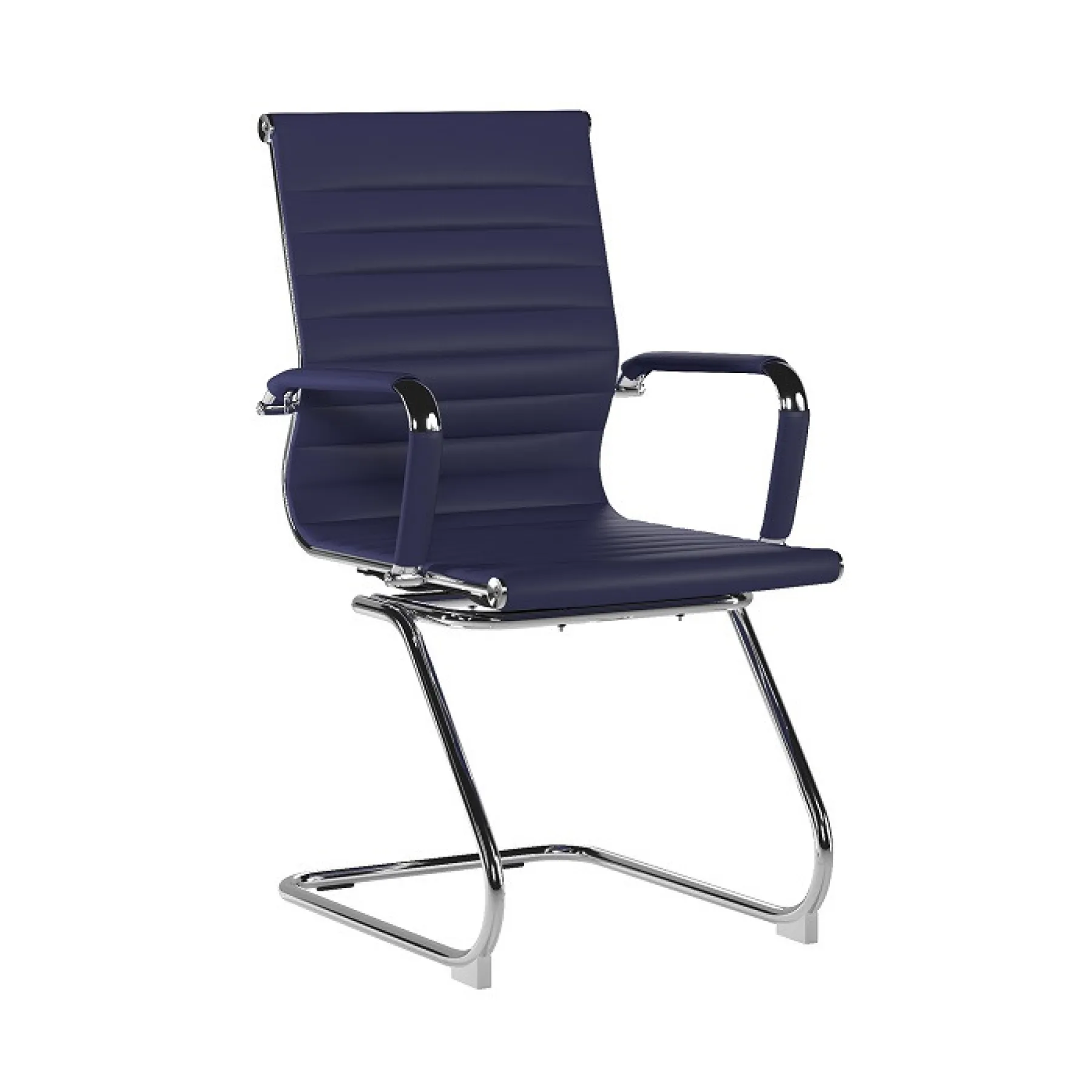 LOF Direct Nautilus Aura Medium Back Meeting Chair Blue BCL 8003 AV BL