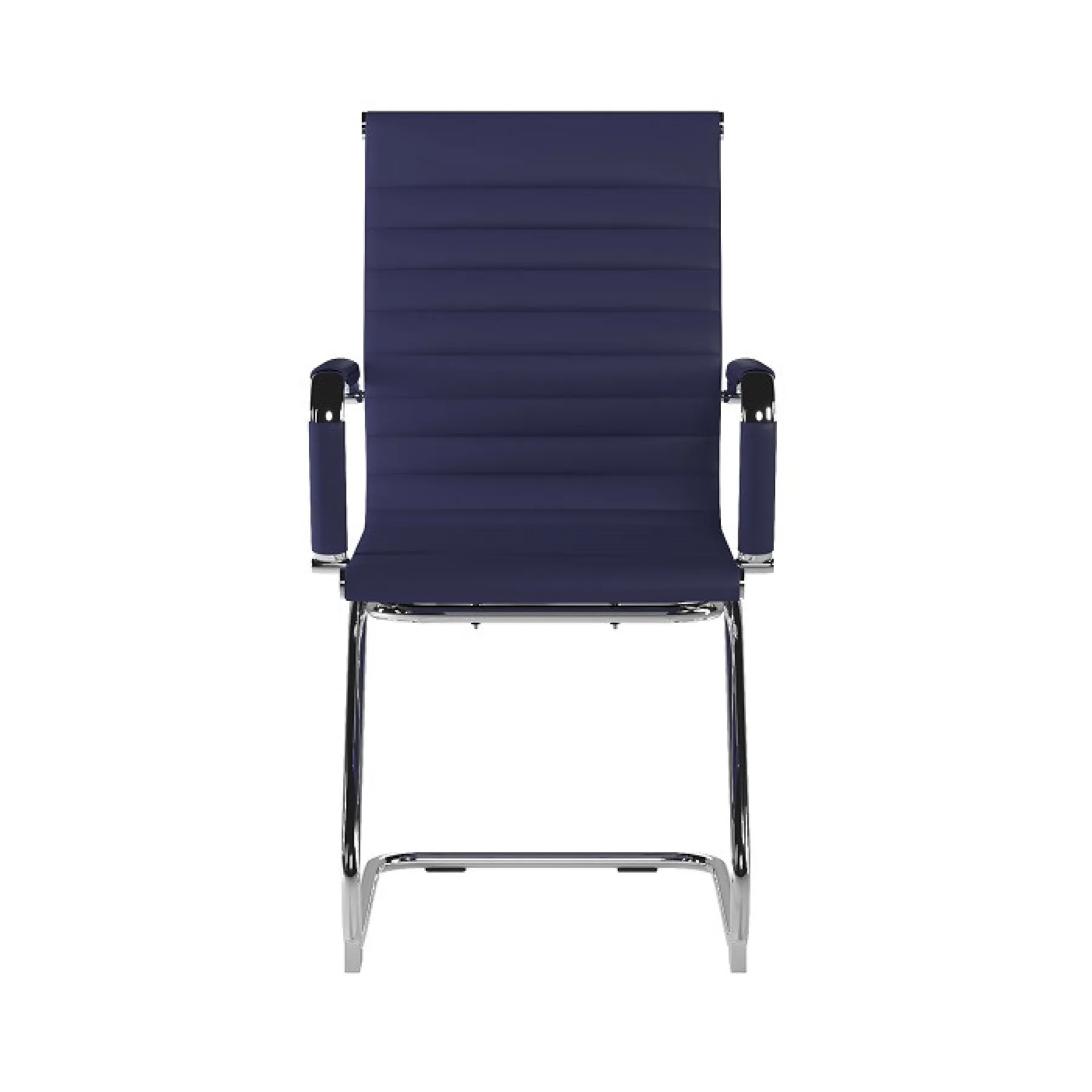 LOF Direct Nautilus Aura Medium Back Meeting Chair Blue BCL 8003 AV BL Front