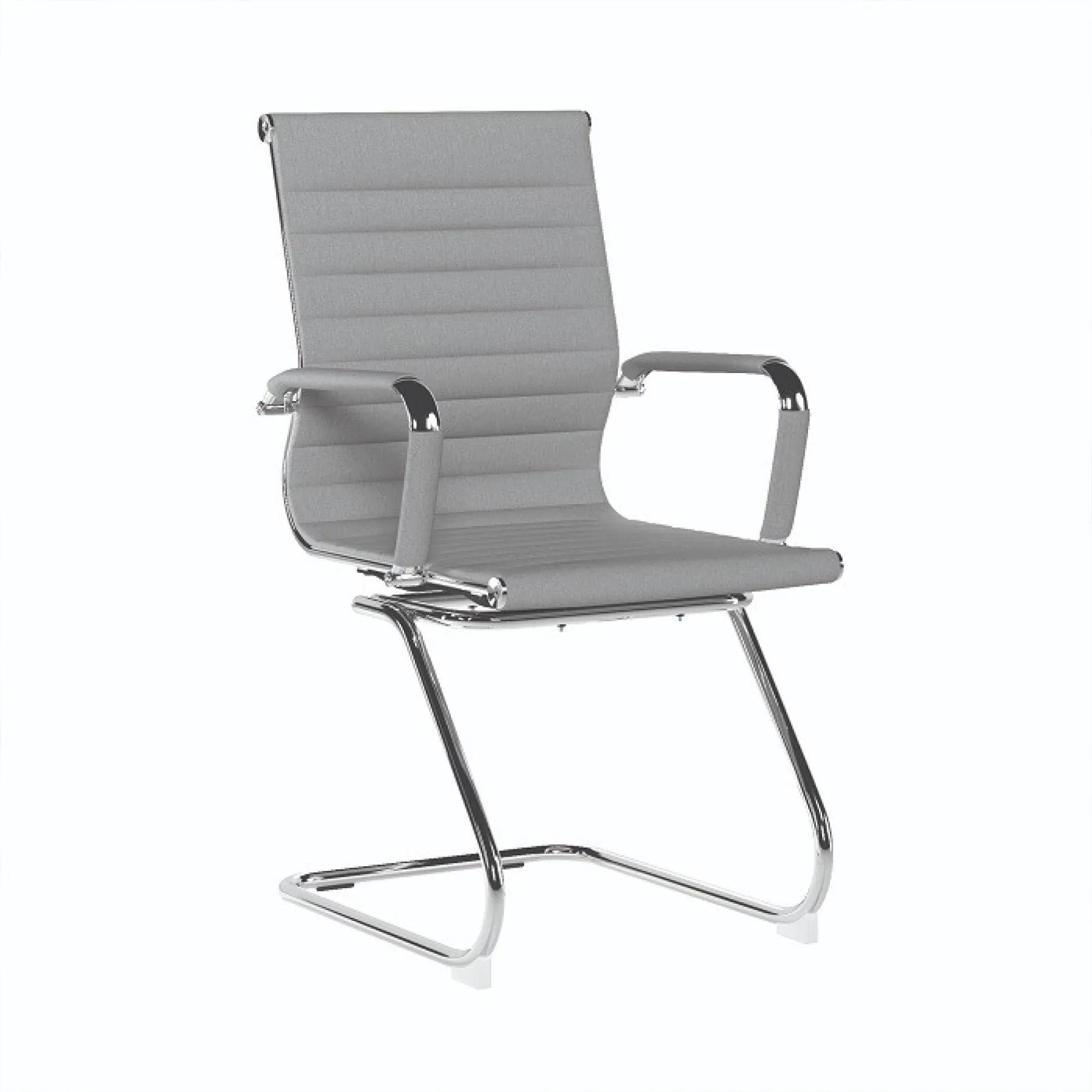 LOF Direct Nautilus Aura Medium Back Meeting Chair Fabric Grey BCF 8003 AV GY