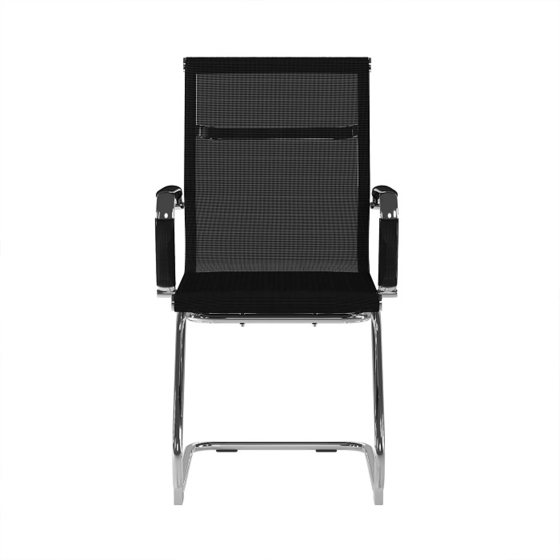 LOF Direct Nautilus Aura Mesh Medium Back Meeting Chair BCM 8003 AV BK Front