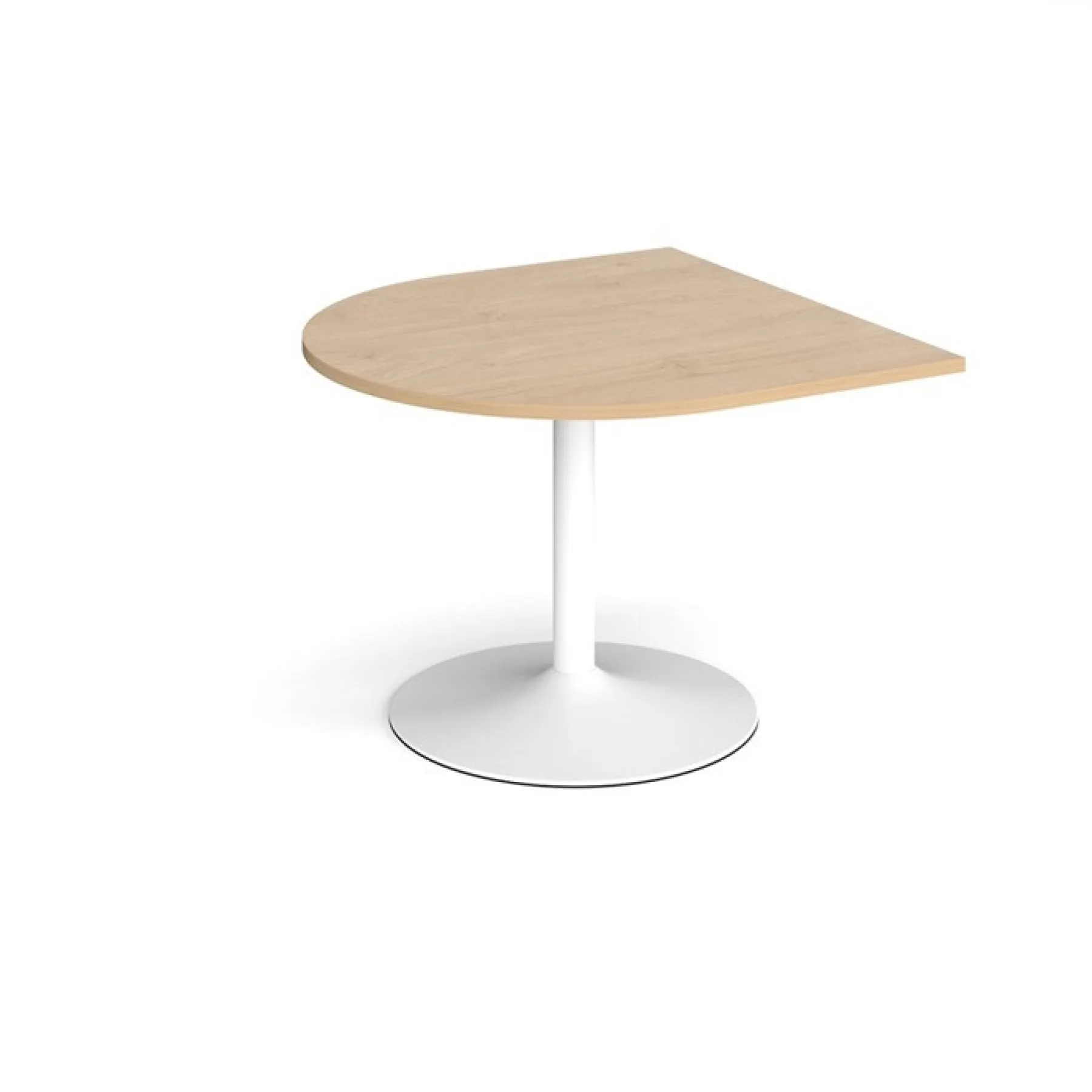 Radial extension meeting table