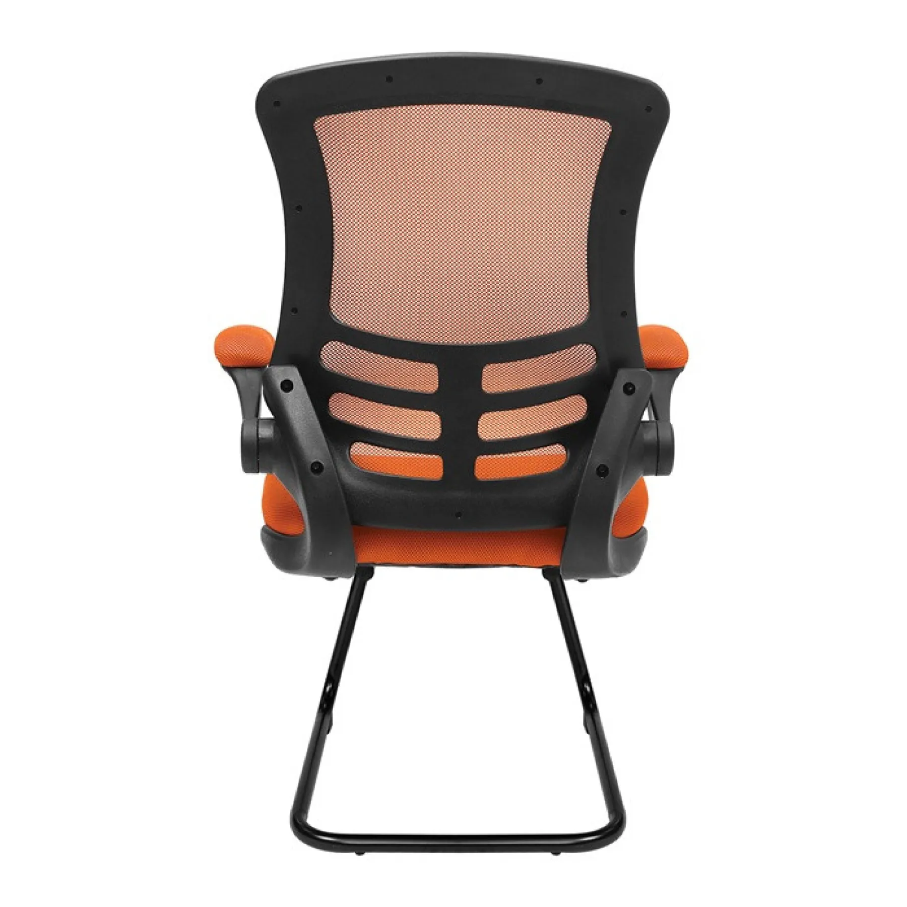 Luna meeting chair orange bcm l1302v og rear