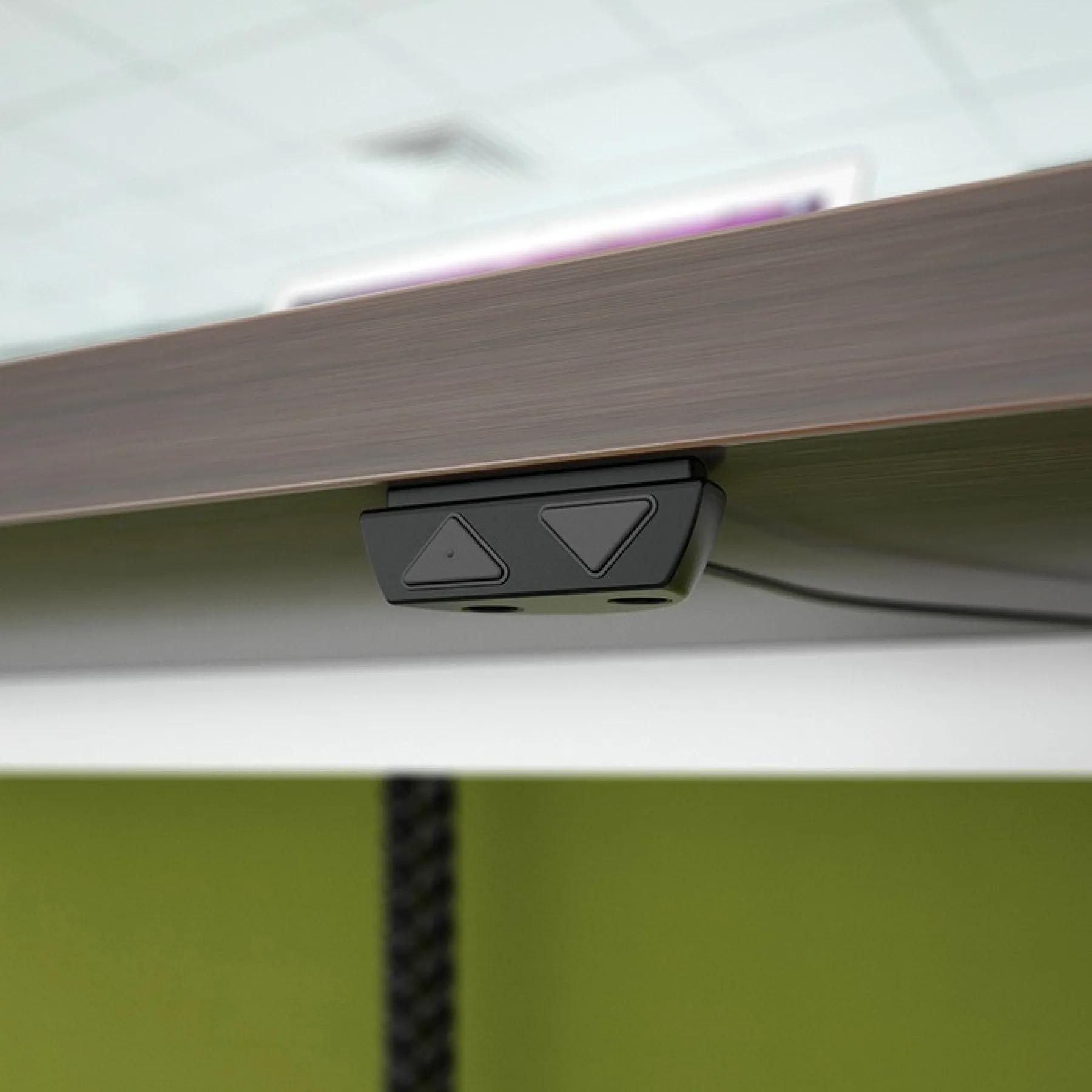 Elev8 touch sit stand desk controls