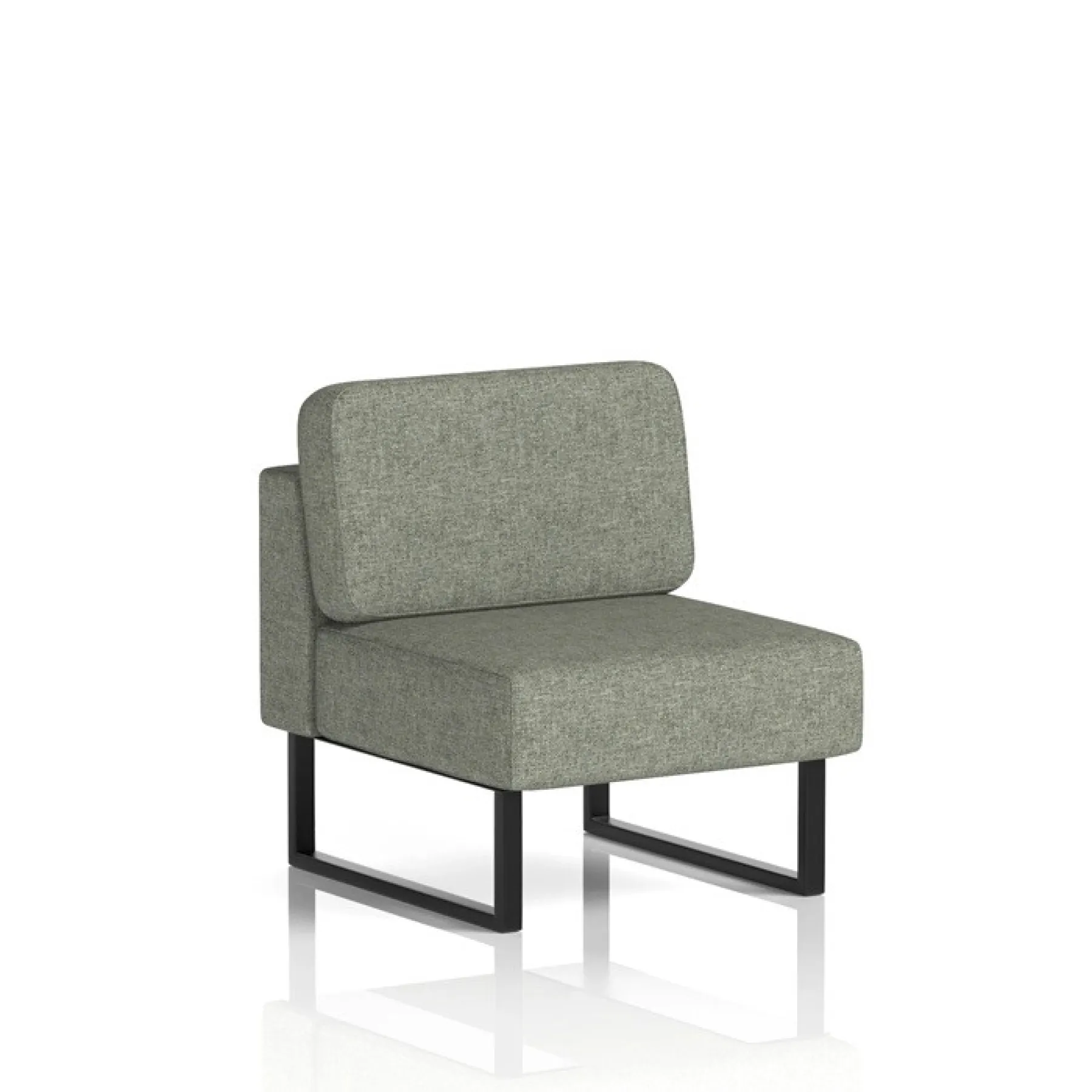 Brixworth modular seating single seat no arms lof direct vitreous