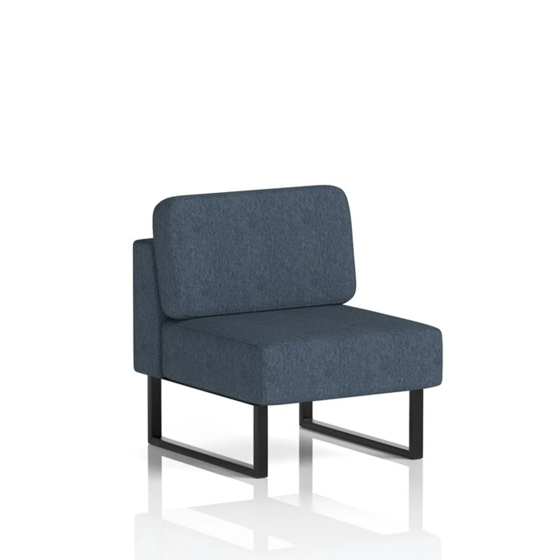 Brixworth modular seating single seat no arms lof direct crucible