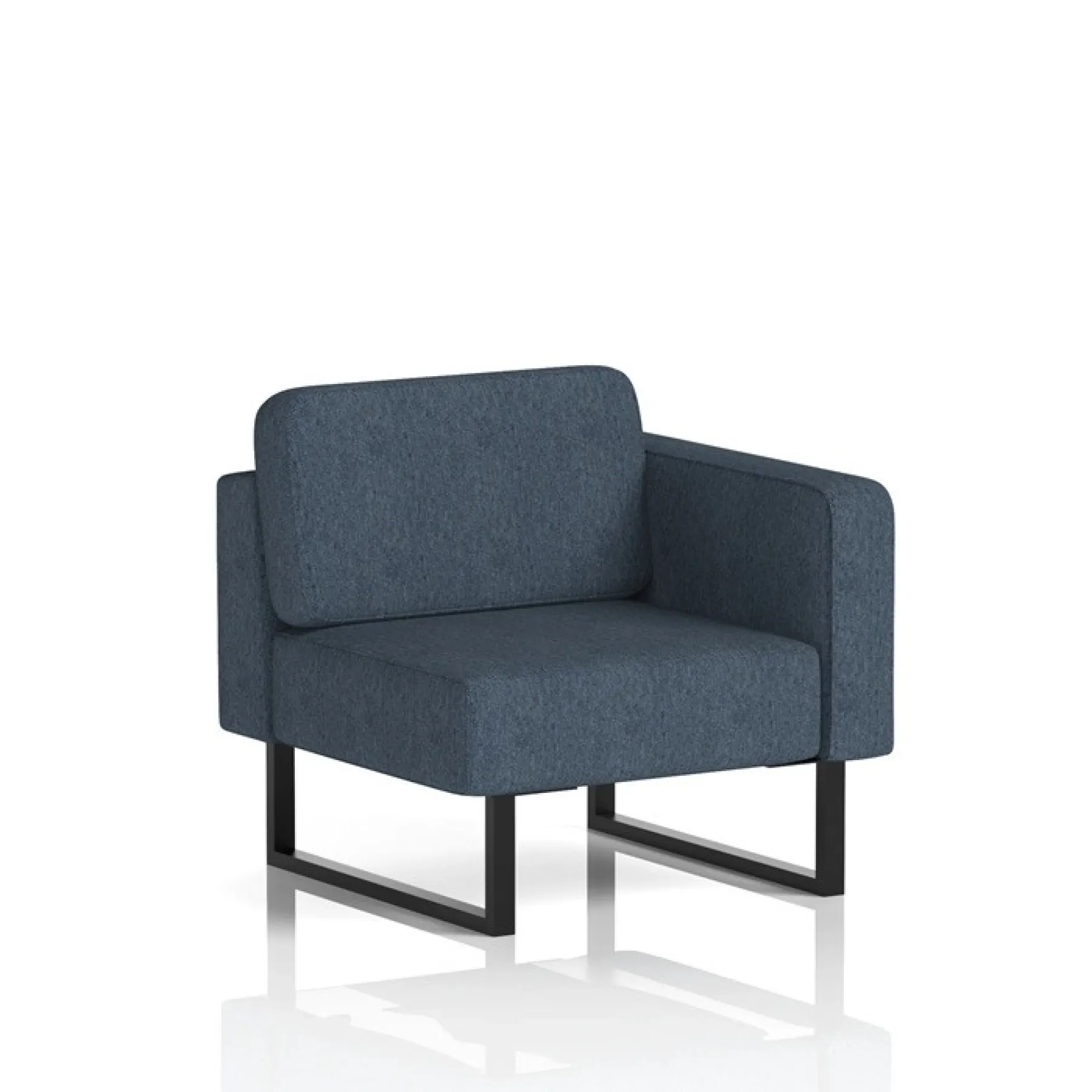 Brixworth modular seating left hand arm unit crucible