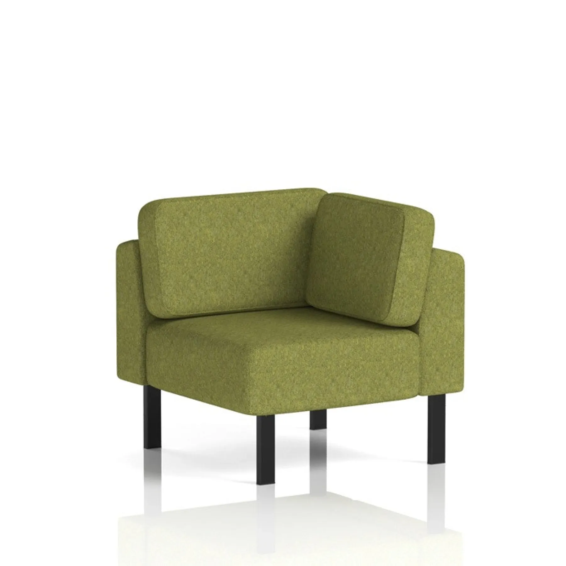 Brixworth modular seating corner unit olive