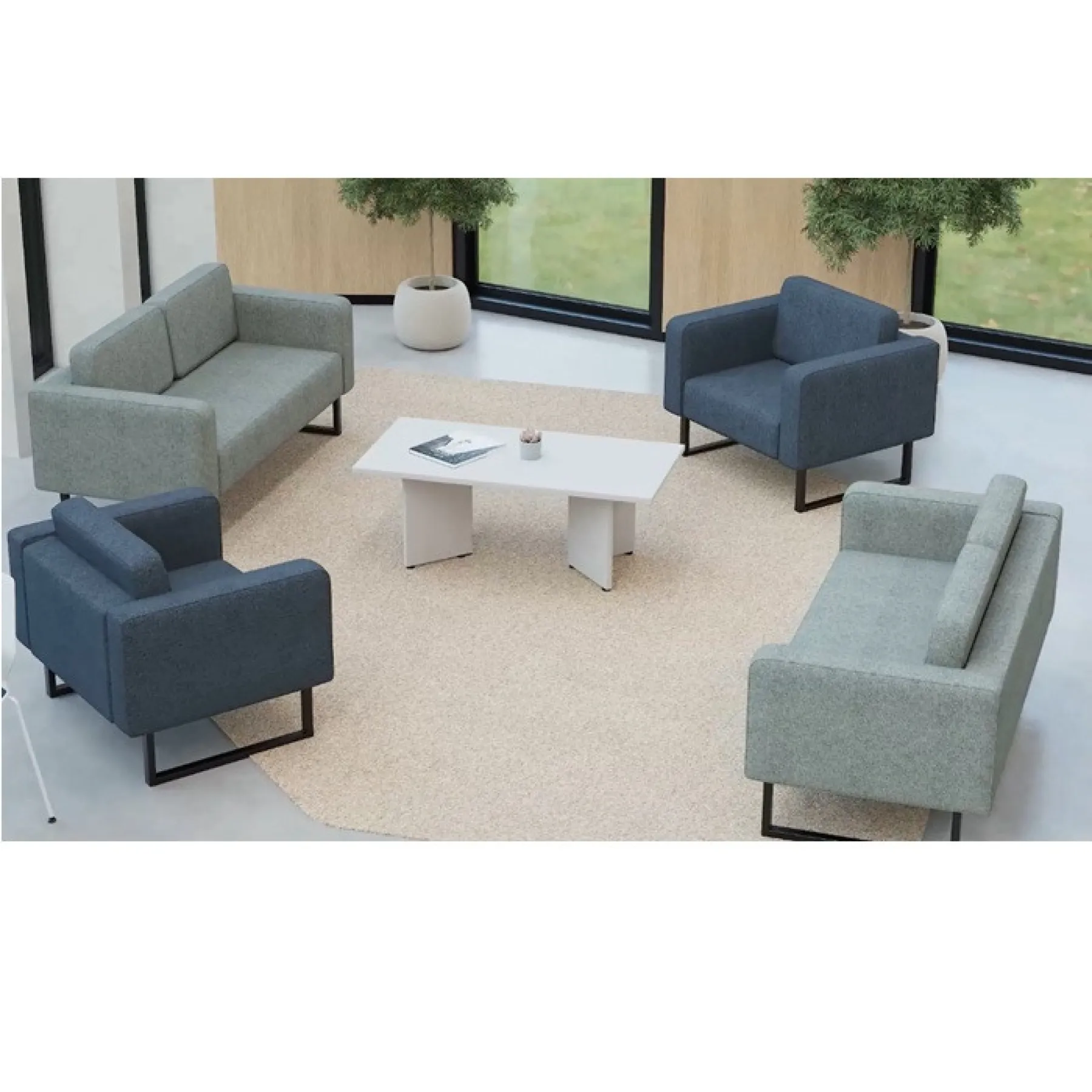 Brixworth armchair reception seating lof direct roomset 4