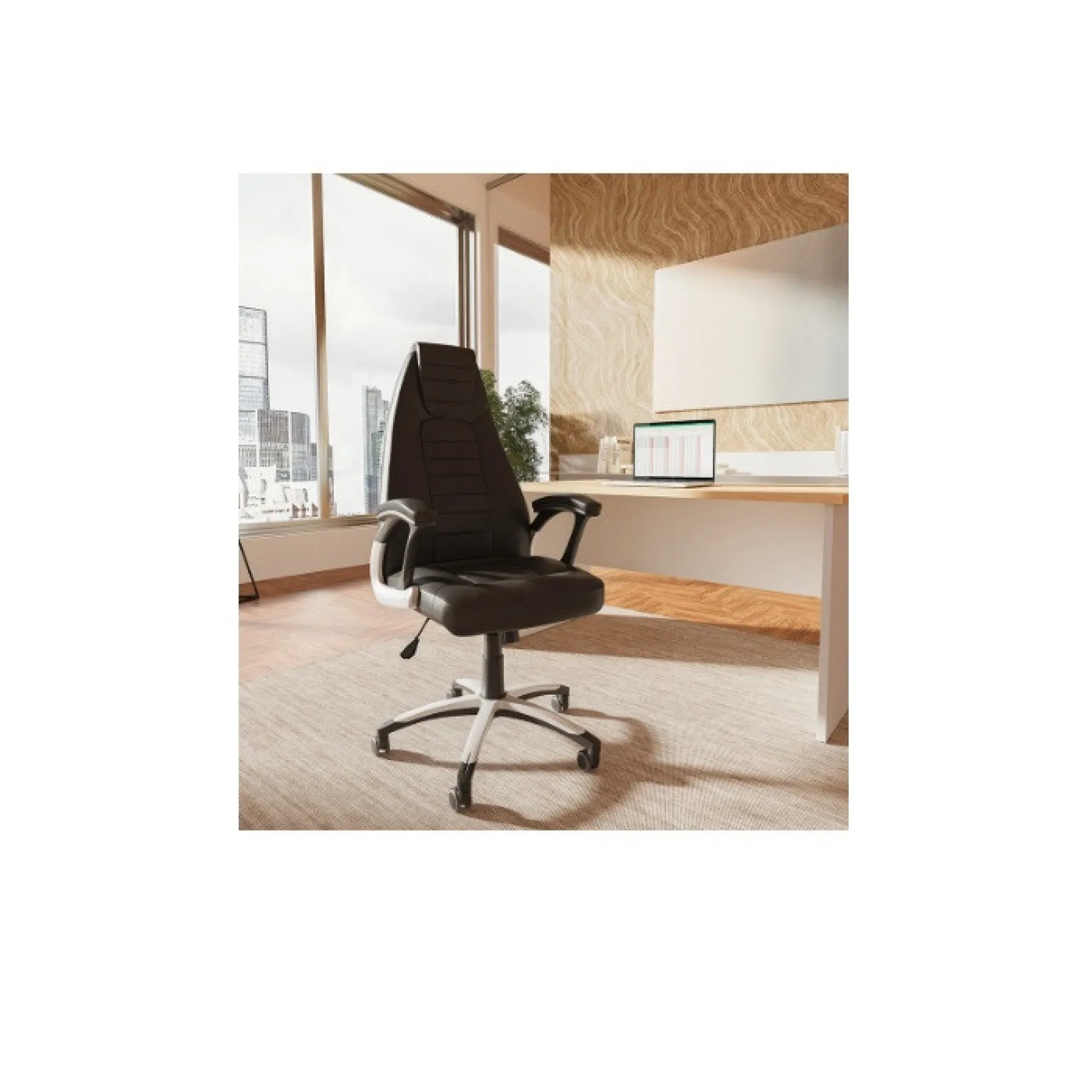 Dynamic metropolis executive office chair roomset 1
