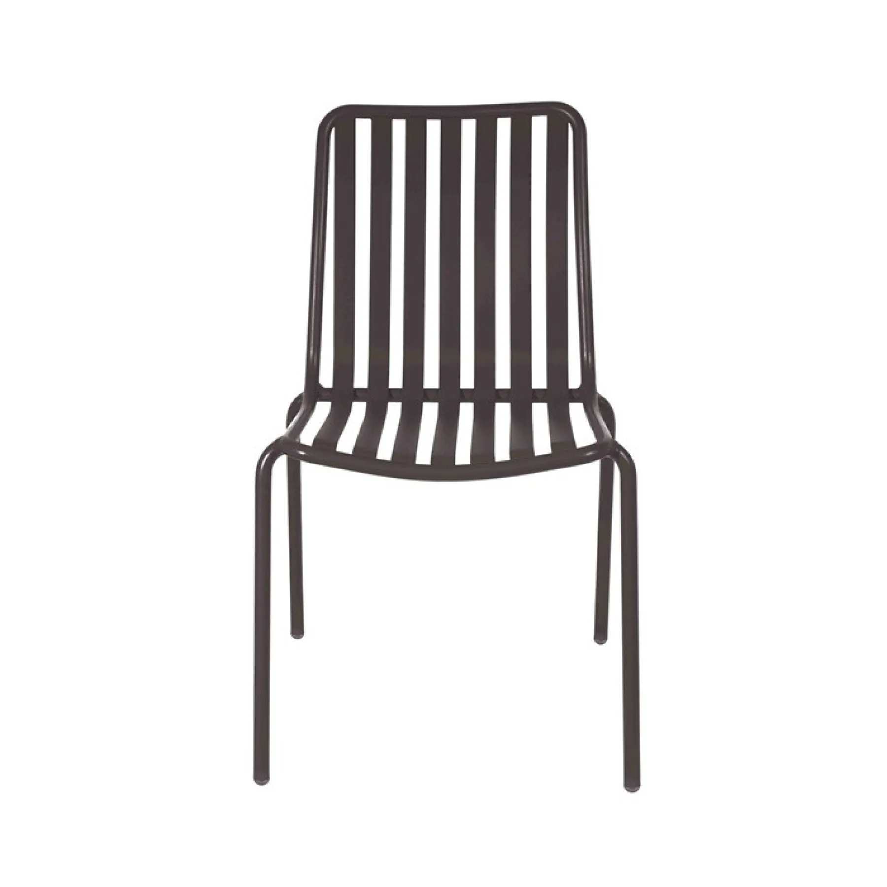 Breeze side chair ch1652 charcoal front