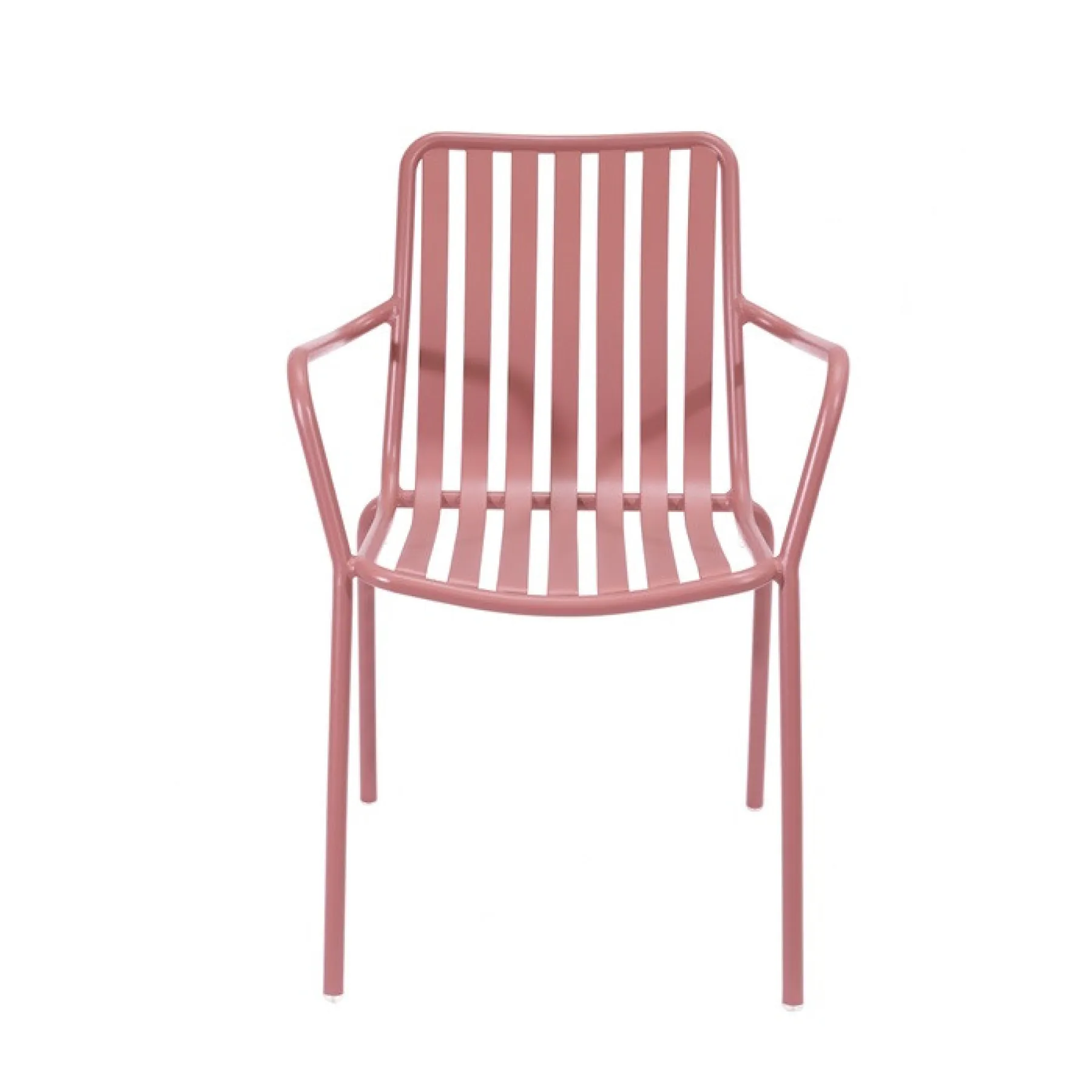 Breeze armchair ch1651 brick dust front
