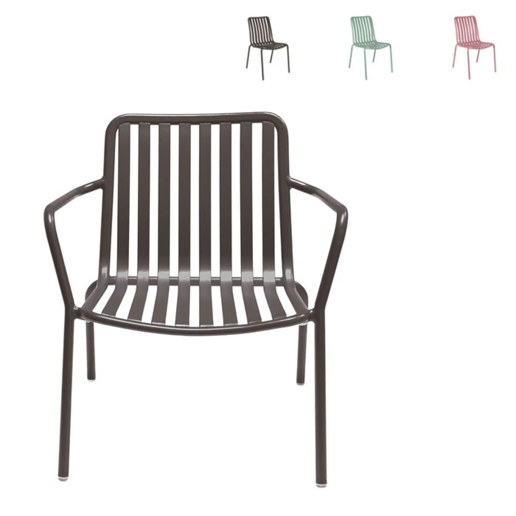 Breeze lounge chair ch1655 charcoal fair green brick dust