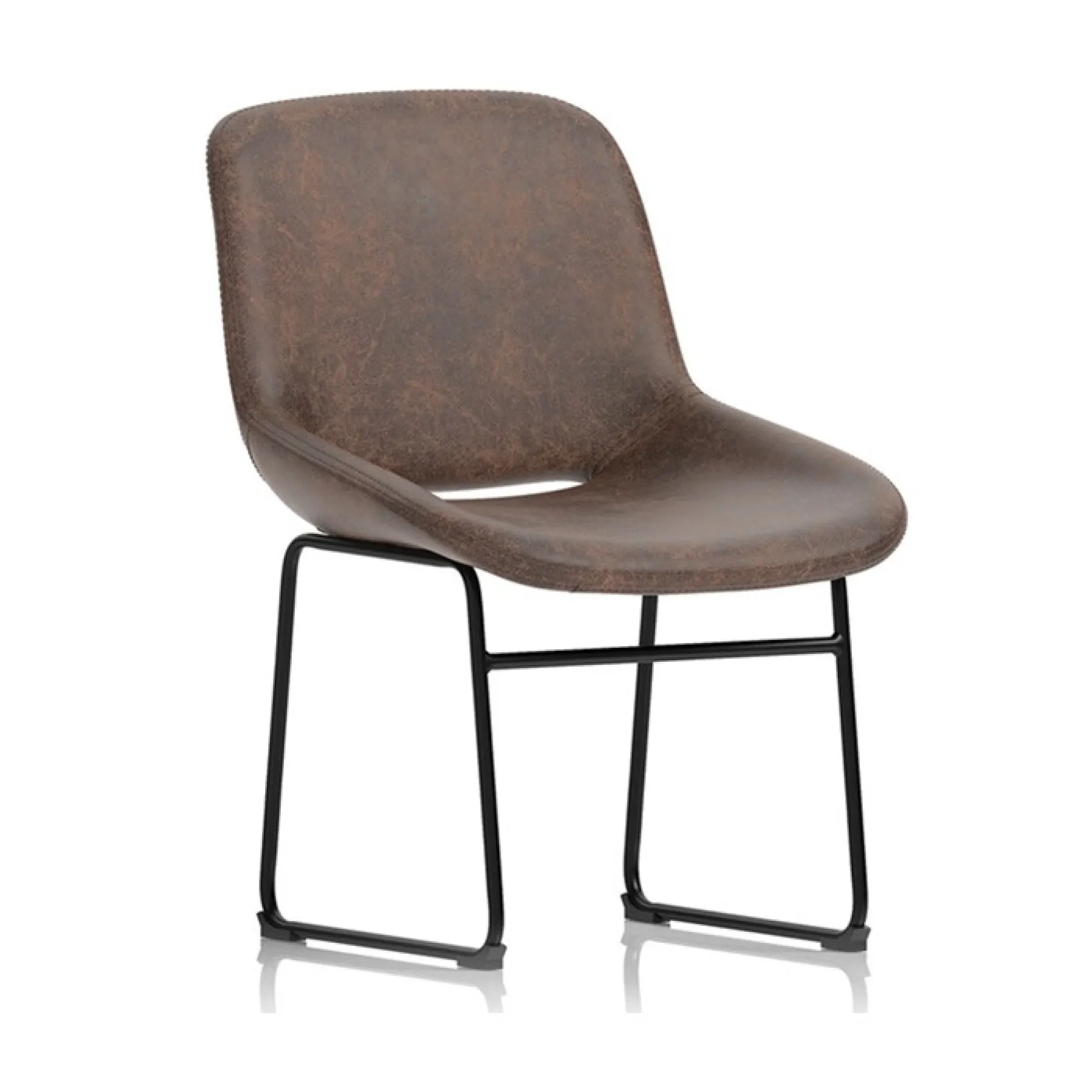 Stowe bistro chair pecan brown stw01brn