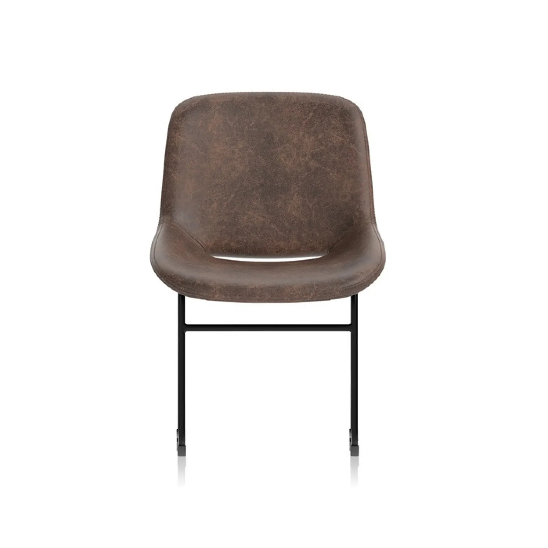 Stowe bistro chair pecan brown stw01brn front
