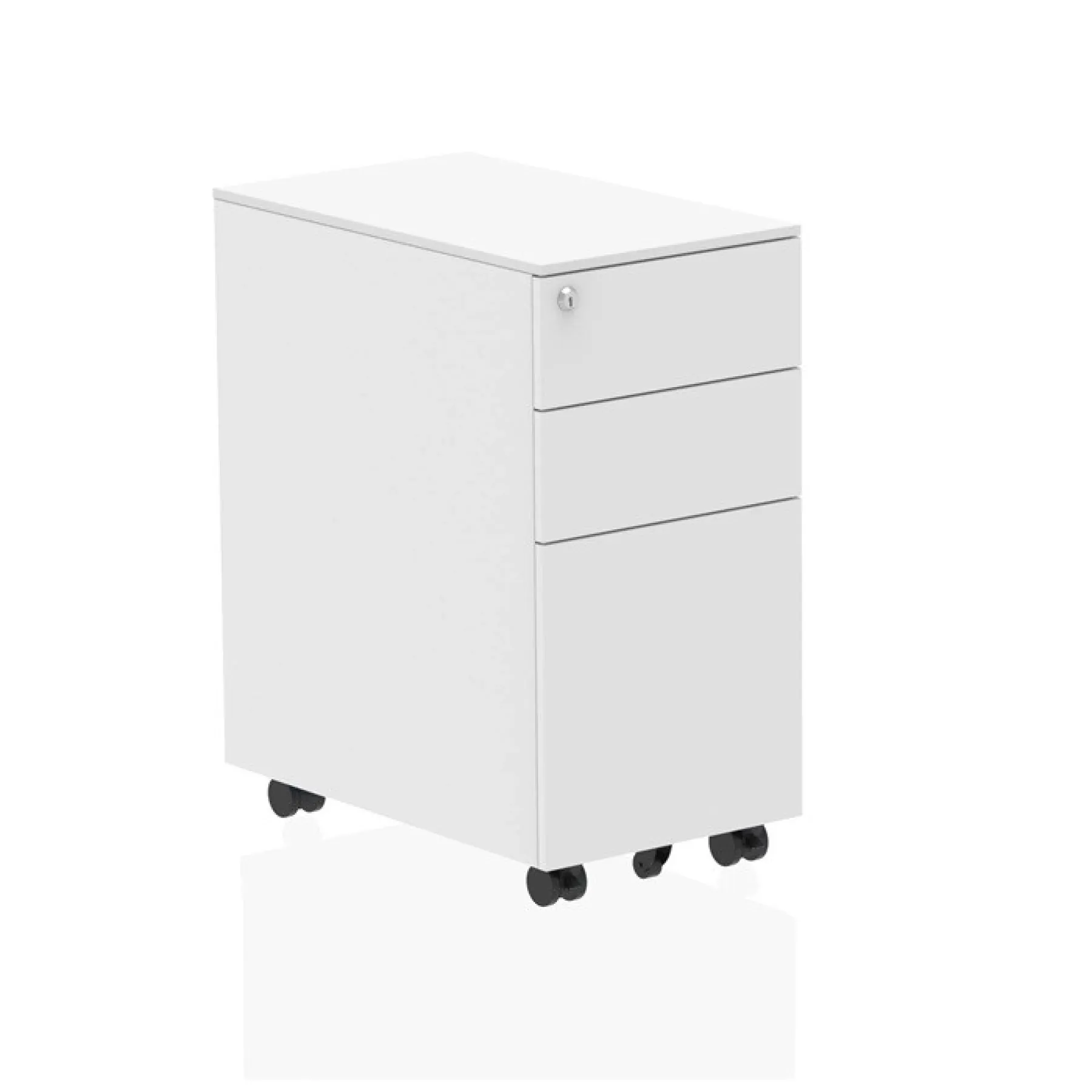 Base slimline steel pedestal standard dd bmsp3dslim white