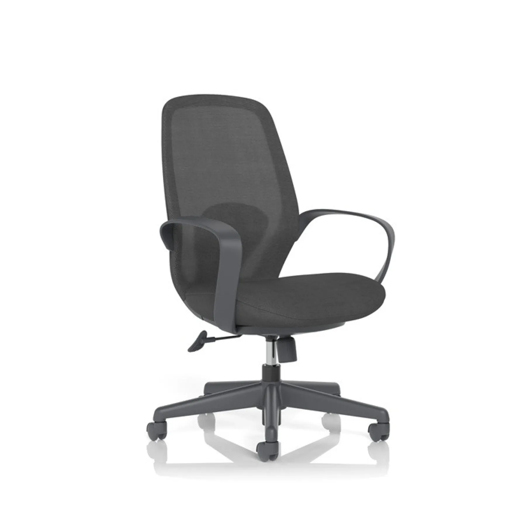Ariel mesh office chair black arlblk dynamic office solutions lof direct