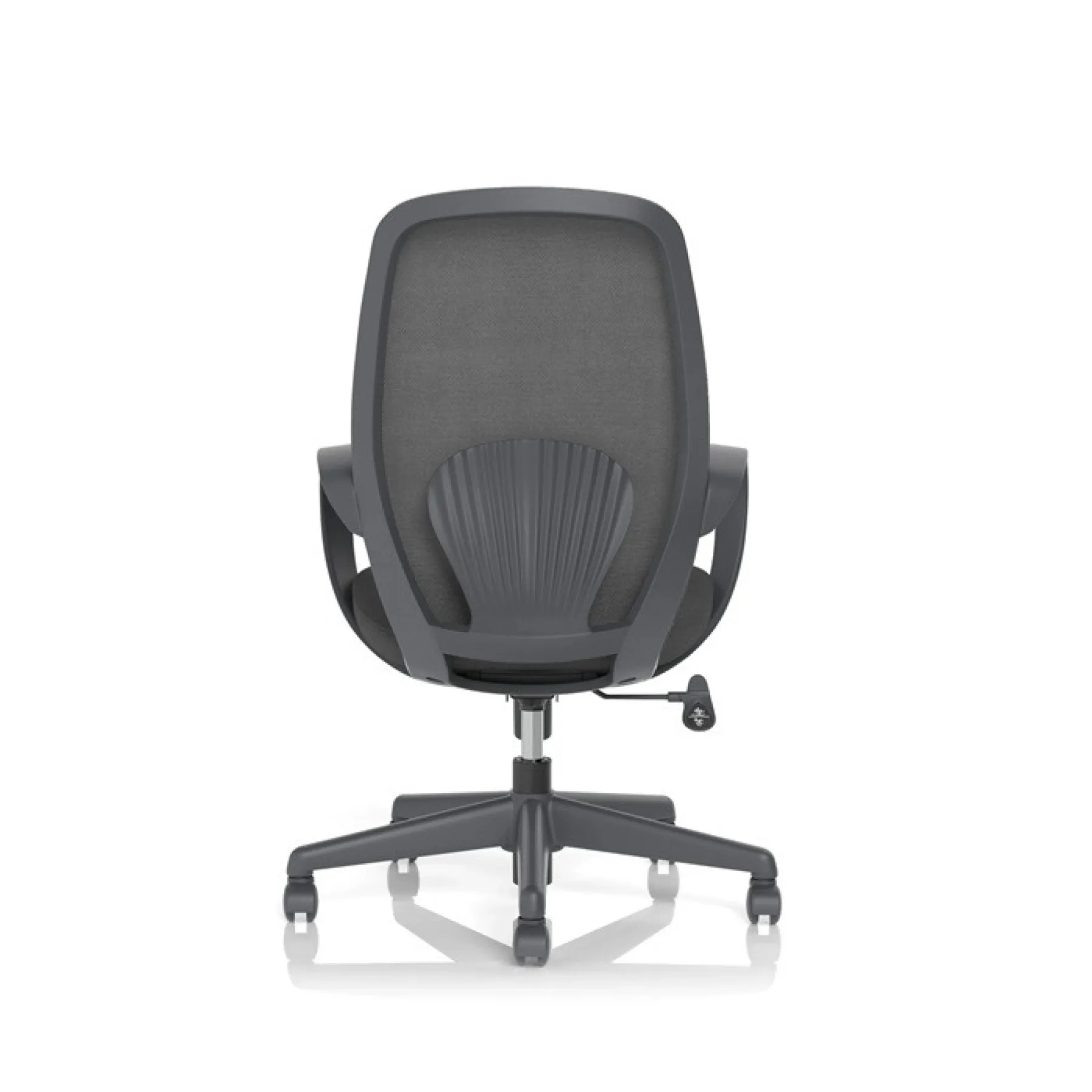 Ariel mesh office chair black arlblk dynamic office solutions lof direct back