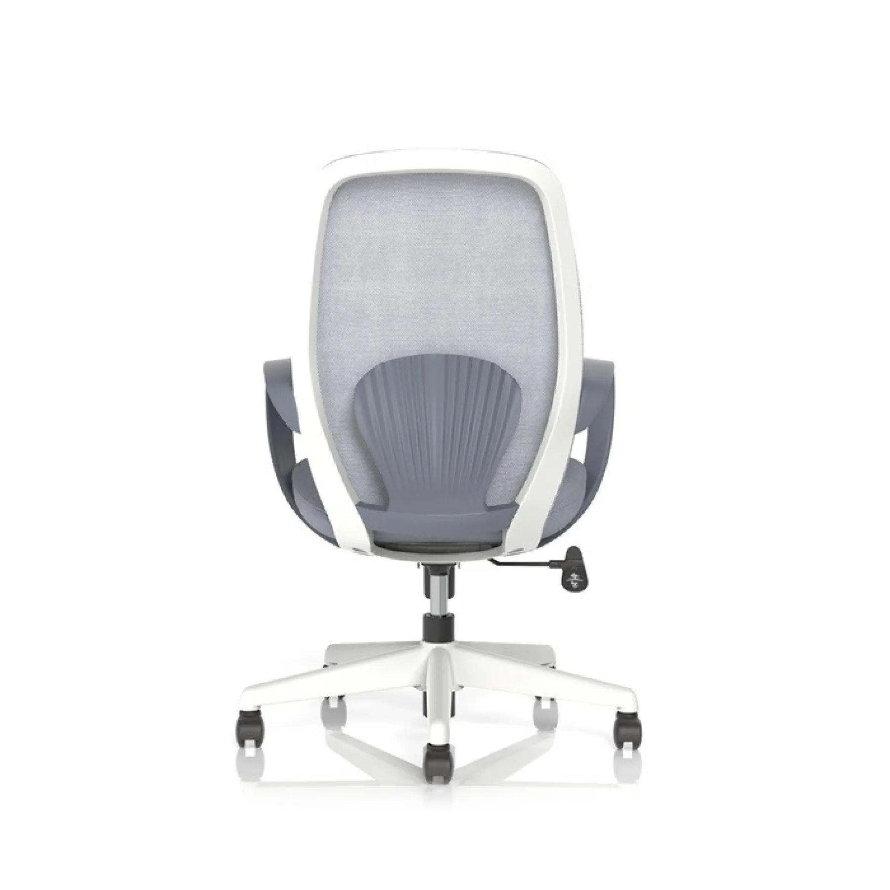 Ariel mesh office chair grey arlgry dynamic office solutions lof direct rear