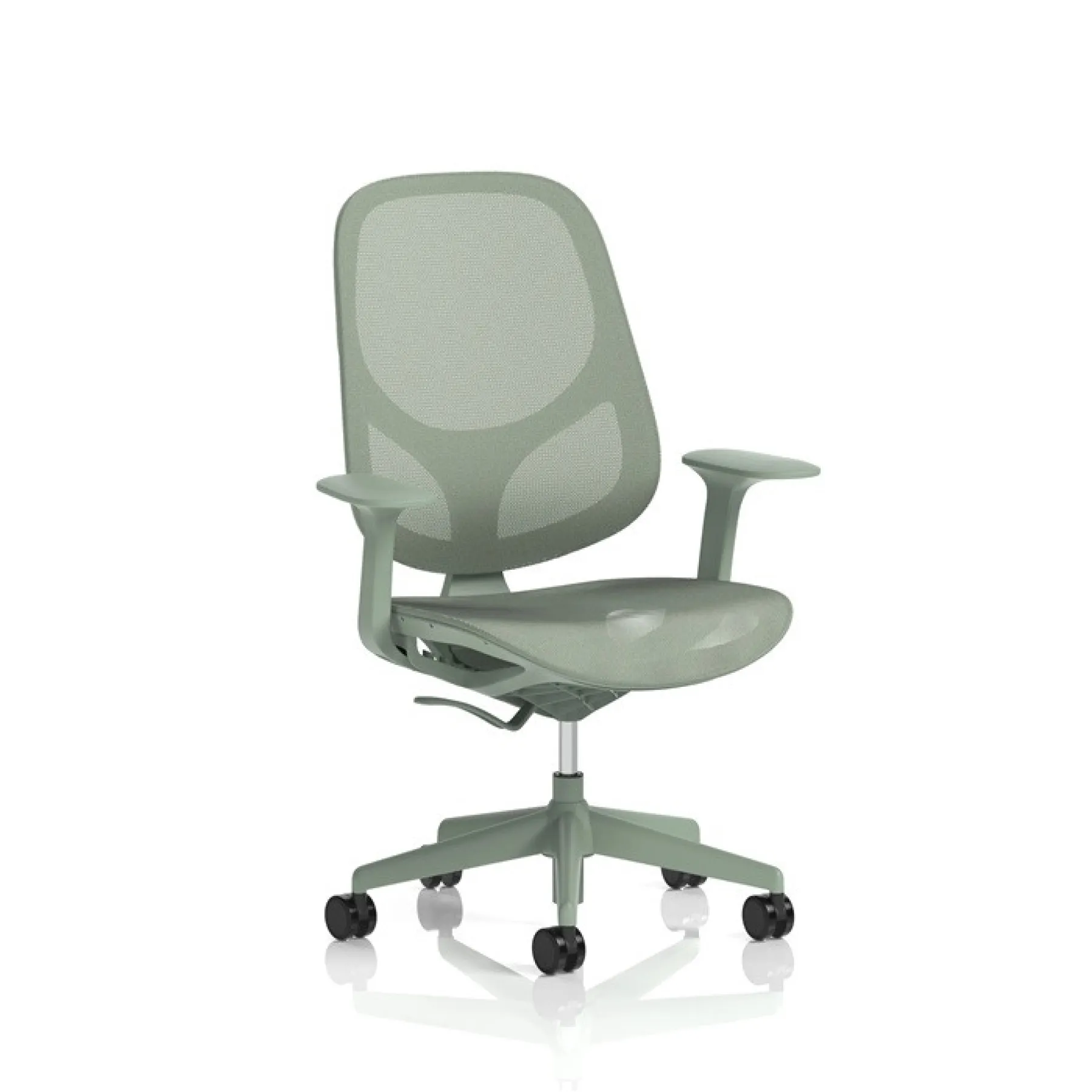 Tutti mesh office chair mint green tuttgrn dynamic office solutions lof direct
