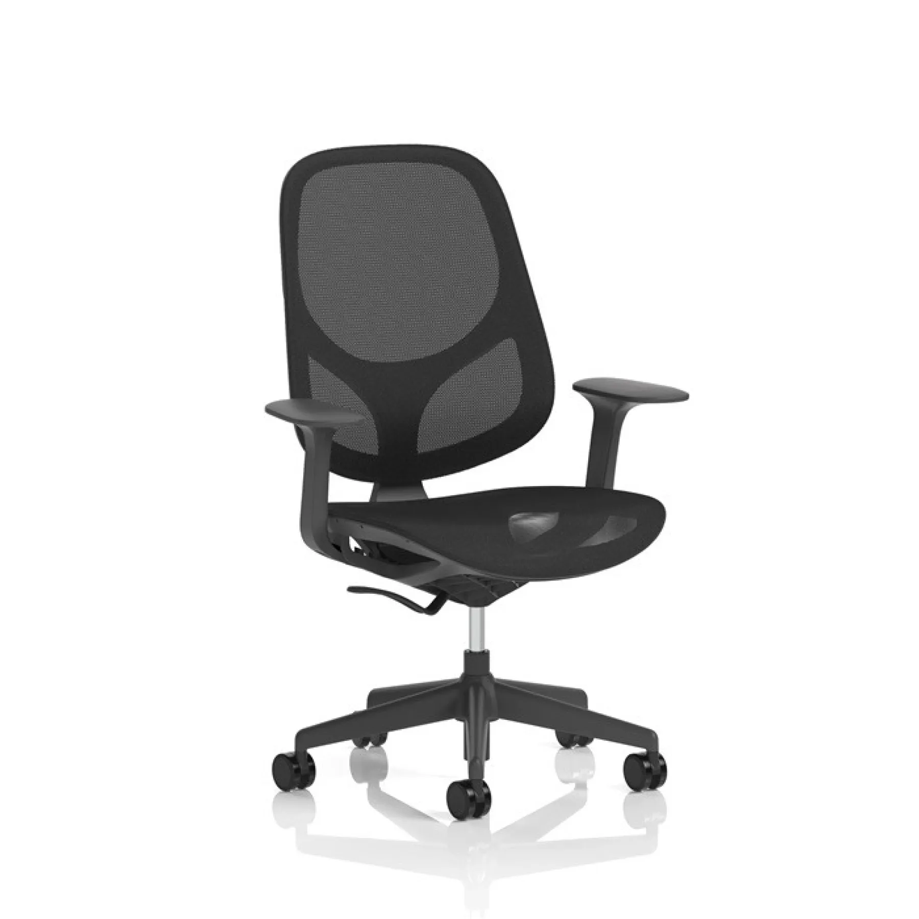 Tutti mesh office chair black tuttblk dynamic office solutions lof direct