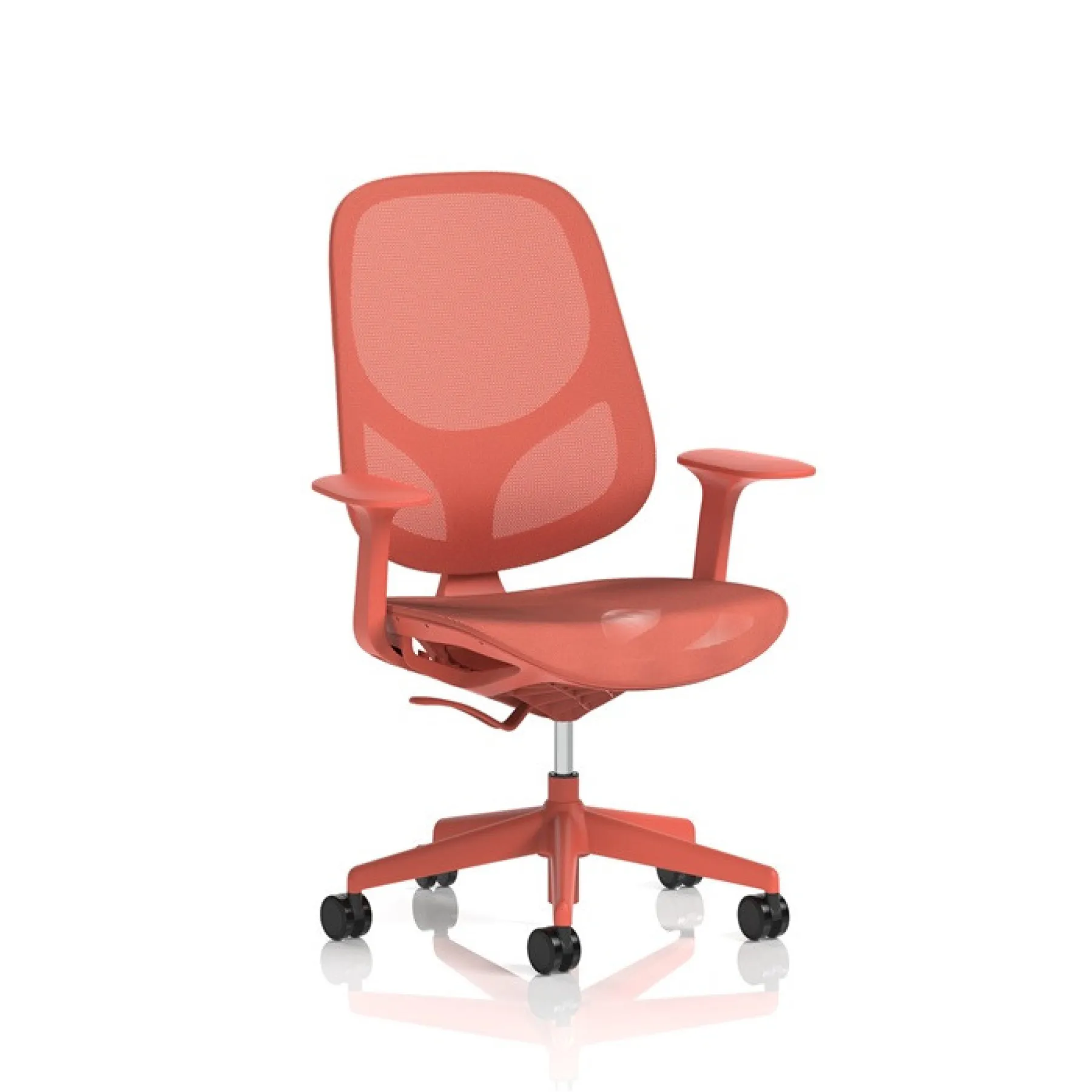 Tutti mesh office chair coral tuttcor dynamic office solutions lof direct