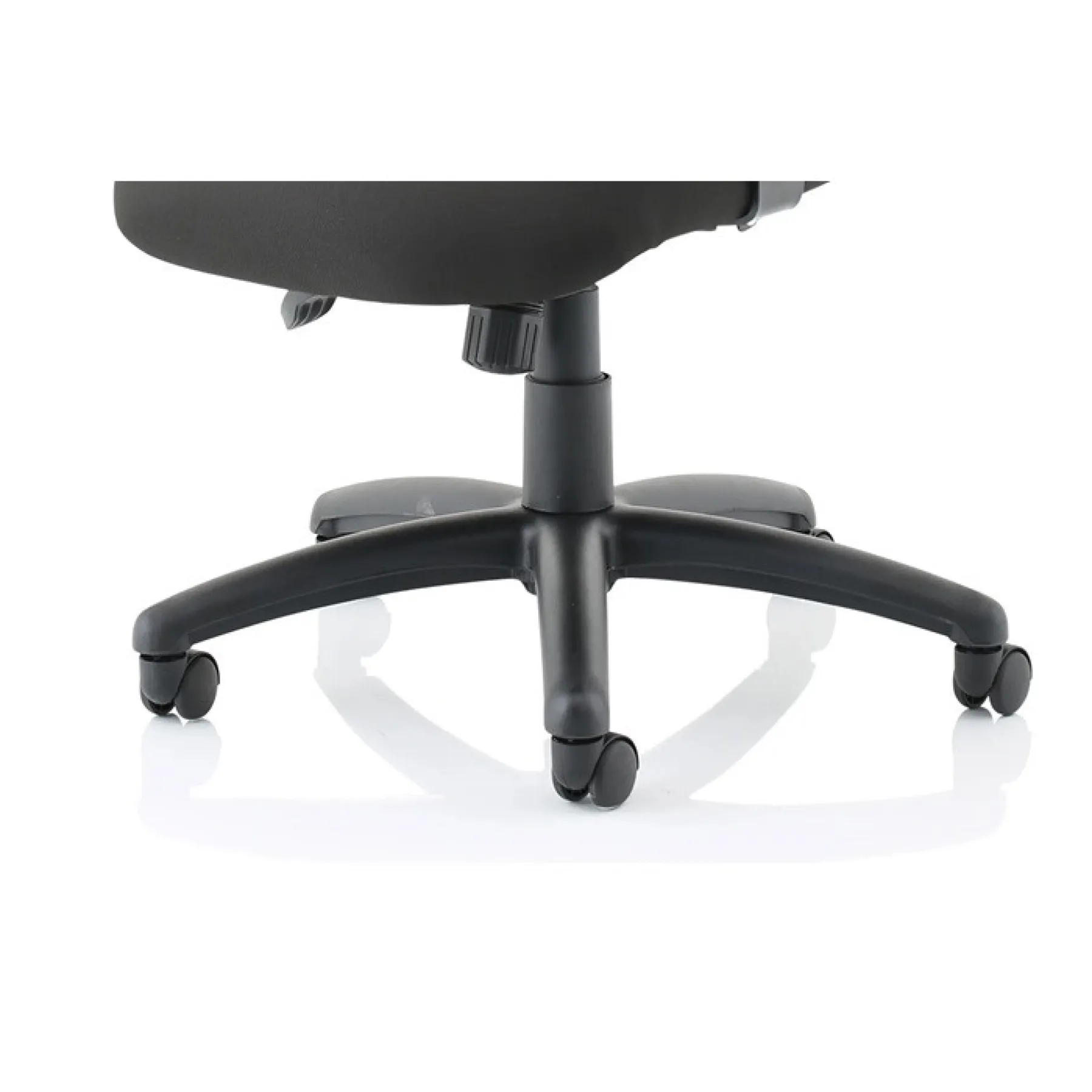 Esme high back posture office chair adjustable arms black fabric base