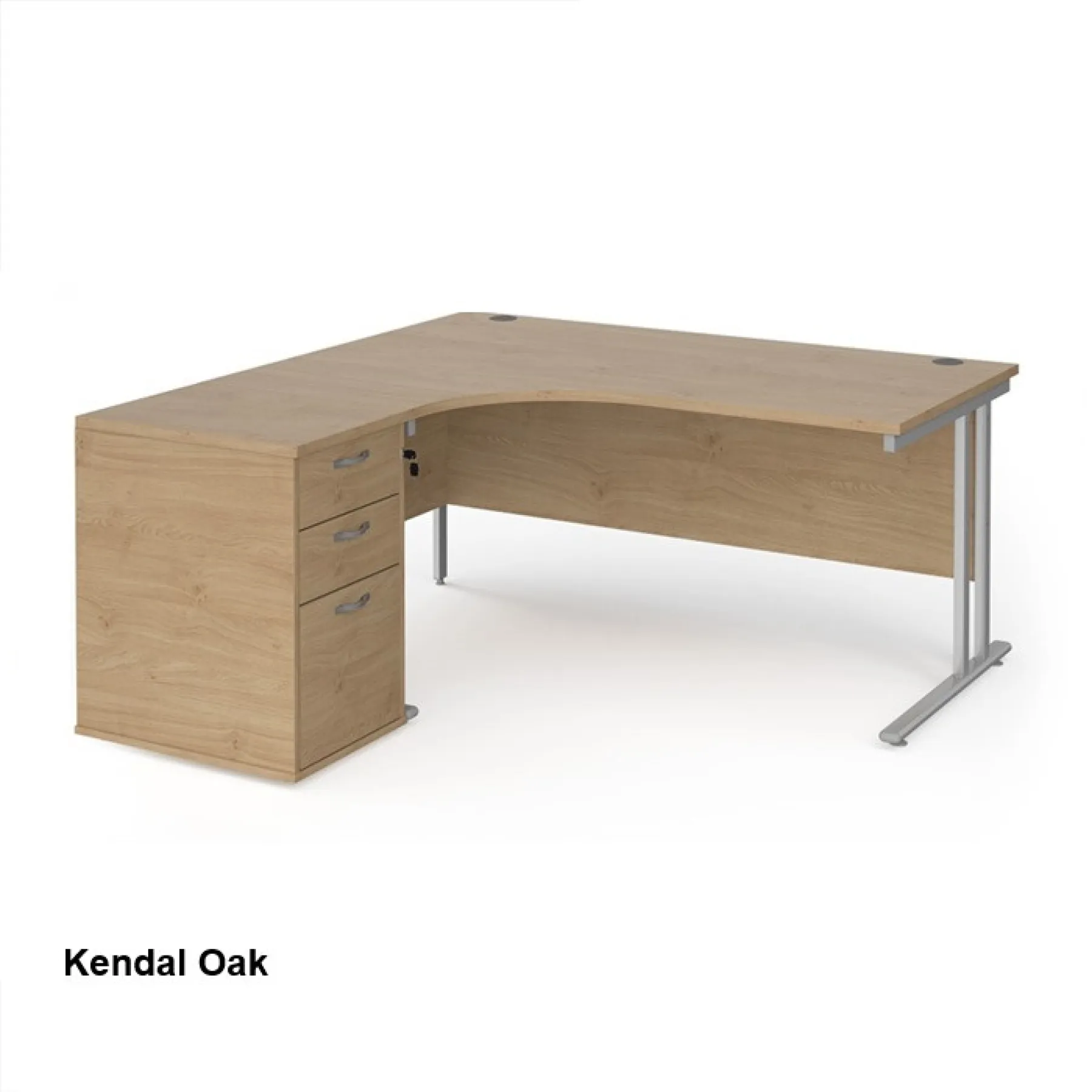 Dams ergonomic desk cantilever frame