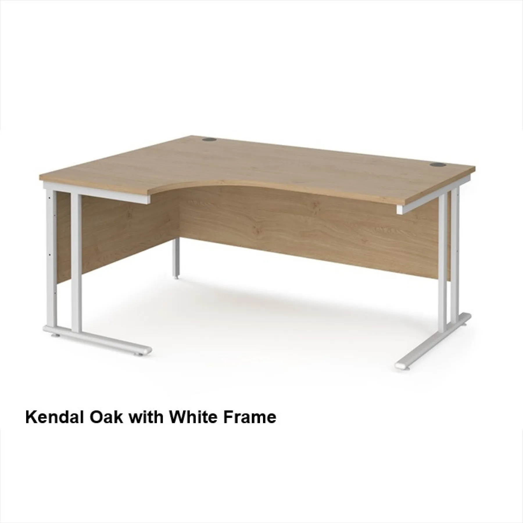 Maestro 25 ergonomic desk kendal oak
